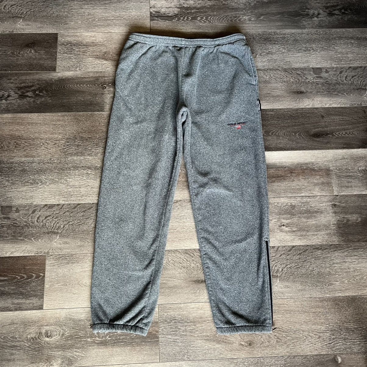 Polo Ralph Lauren Vintage 1990s Polo Sport Ralph Lauren Polartec Sweatpants XL Size US 38 / EU 54 - 2 Thumbnail