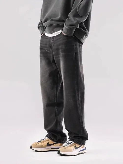 Japanese Brand Kimura x Hioki Vintage street washed and worn loose jeans Size US 32 / EU 48 - 1 Thumbnail