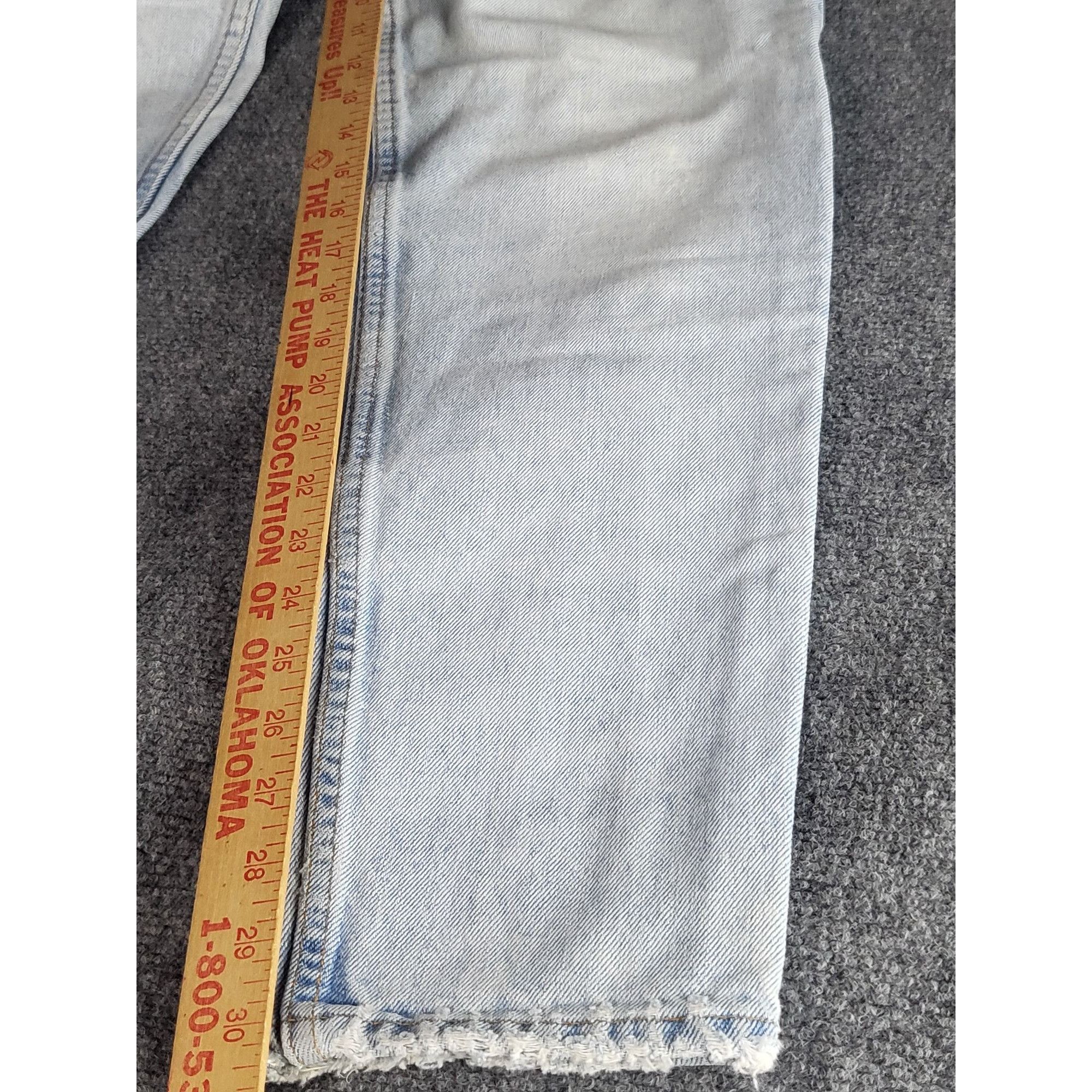 Levi's Vintage Levis 550 Blank Tab Jeans Women Sz 31X32 Floral Deni Size 31" - 5 Thumbnail