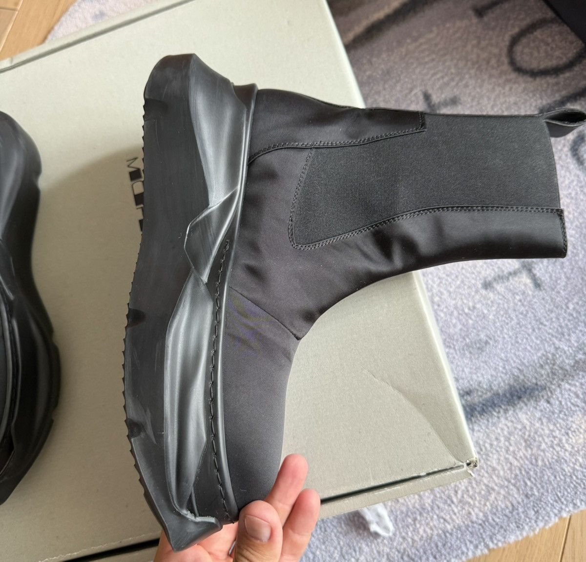 Rick Owens Drkshdw Rick Owens Beatle Abstract Boots Size US 9 / IT 39 - 8 Thumbnail
