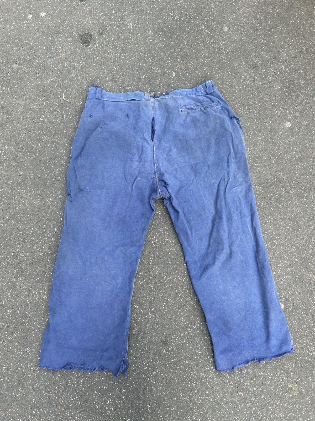 Other Old French blue work pants Size US 33 - 5 Thumbnail