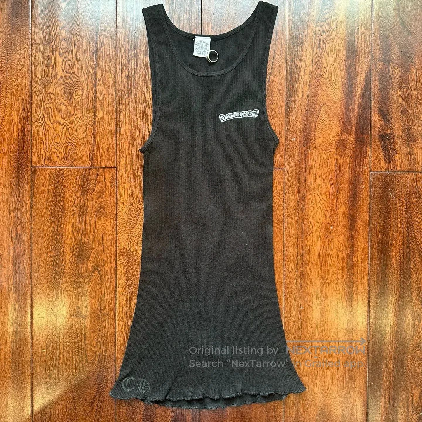 Vintage Vintage Chrome Hearts Black Scroll Vest Dress. Size M / US 6-8 / IT 42-44 - 2 Thumbnail