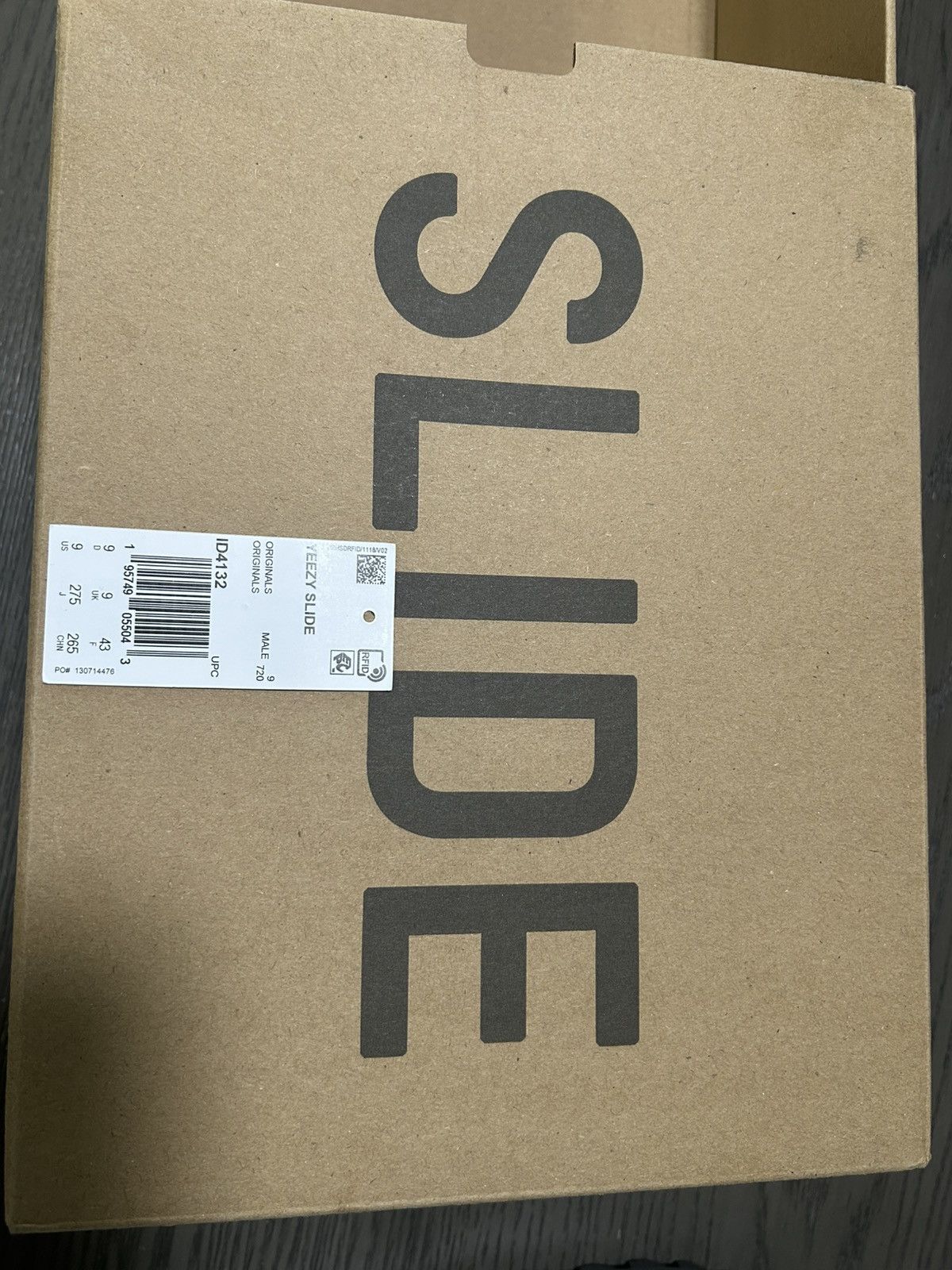 Yeezy Yeezy Slide Granite Size 9 Size US 9 / EU 42 - 2 Thumbnail