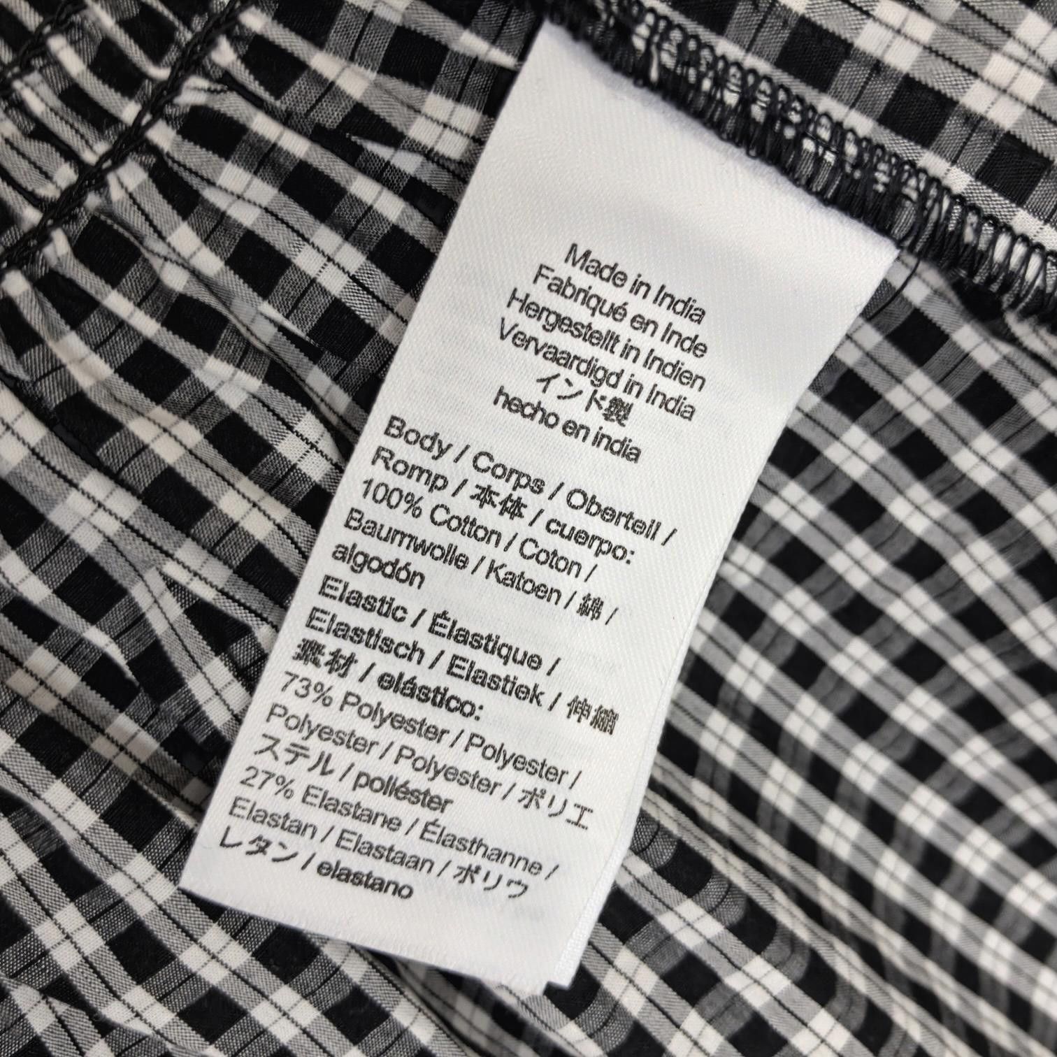 J.Crew J.Crew Organic Cotton Gingham Ruffle Shirt Dress - XS Size XS / US 0-2 / IT 36-38 - 6 Thumbnail