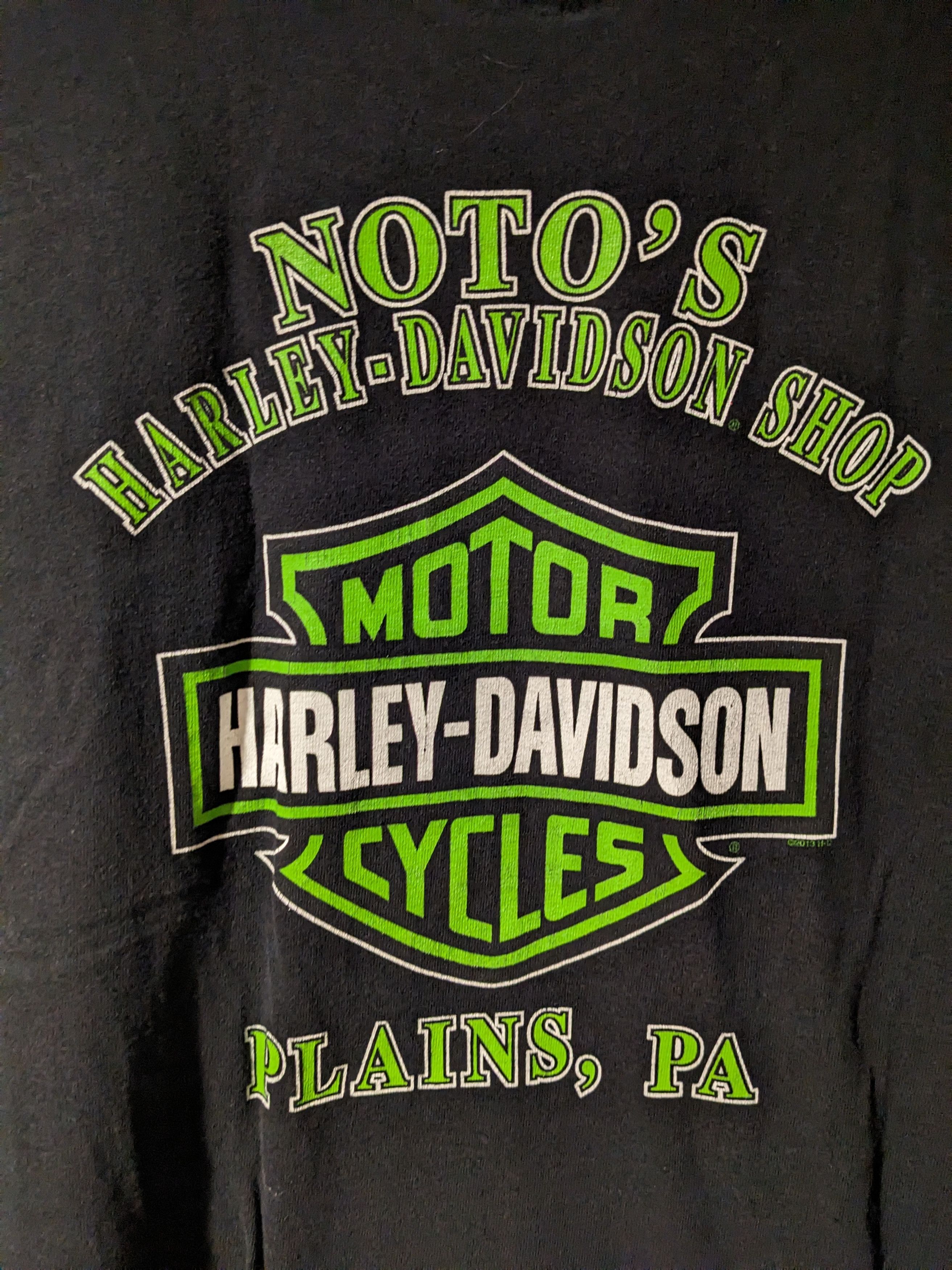 Harley Davidson Vintage 2013 Harley Davidson Motorcycle Clown Long-Sleeve Size US XL / EU 56 / 4 - 10 Thumbnail