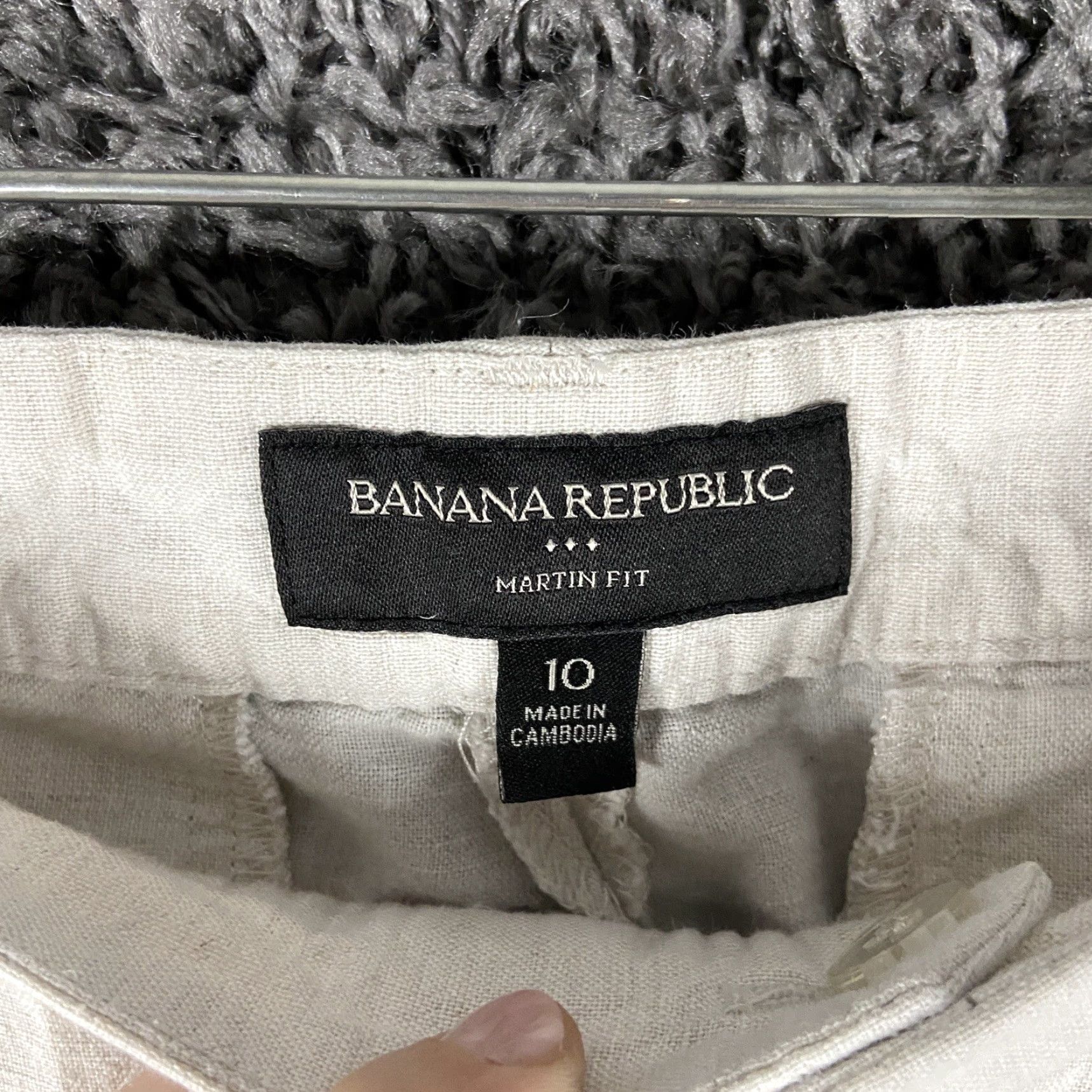 Banana Republic VINTAGE? No. Use: BANANA REPUBLIC Martin Fit Pants Women White 10 Chino Banana Republic Martin-Fit Women’s 10 White Pants Size 32" / US 10 / IT 46 - 5 Thumbnail