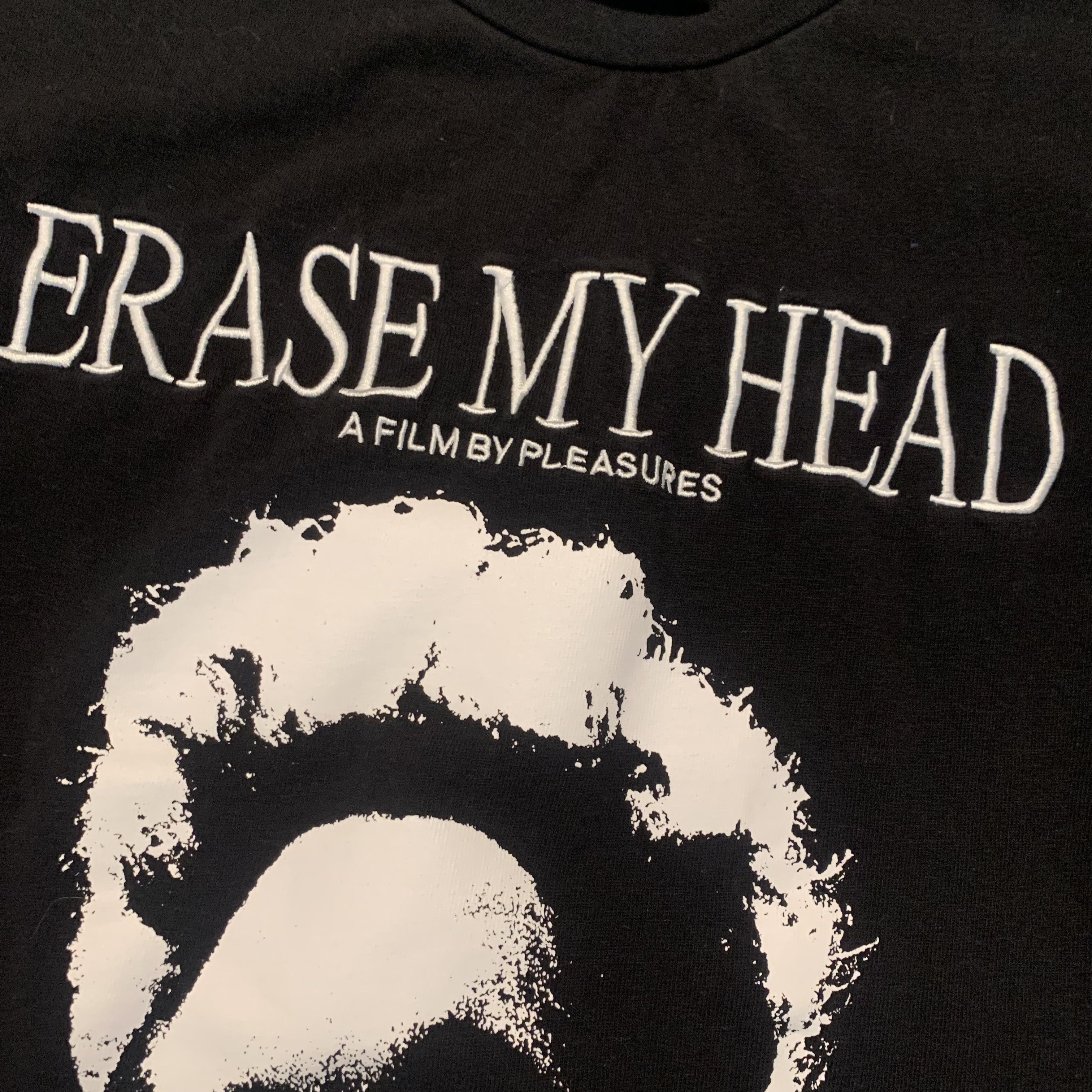 Pleasures PLEASURES EraseMyHead Eraserhead Tee Black Size US M / EU 48-50 / 2 - 2 Thumbnail