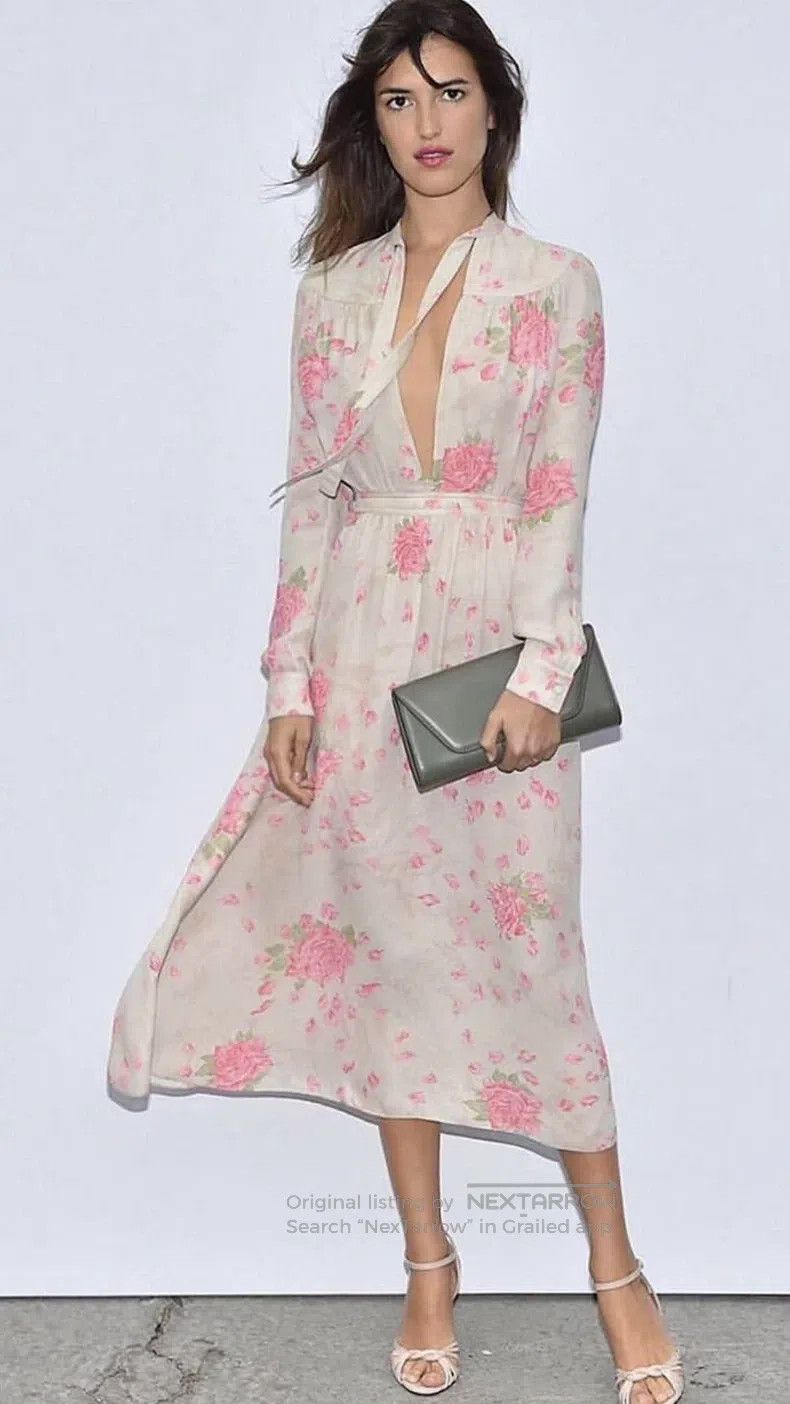 Valentino Valentino Long sleeve dress print Size S / US 4 / IT 40 - 1 Thumbnail