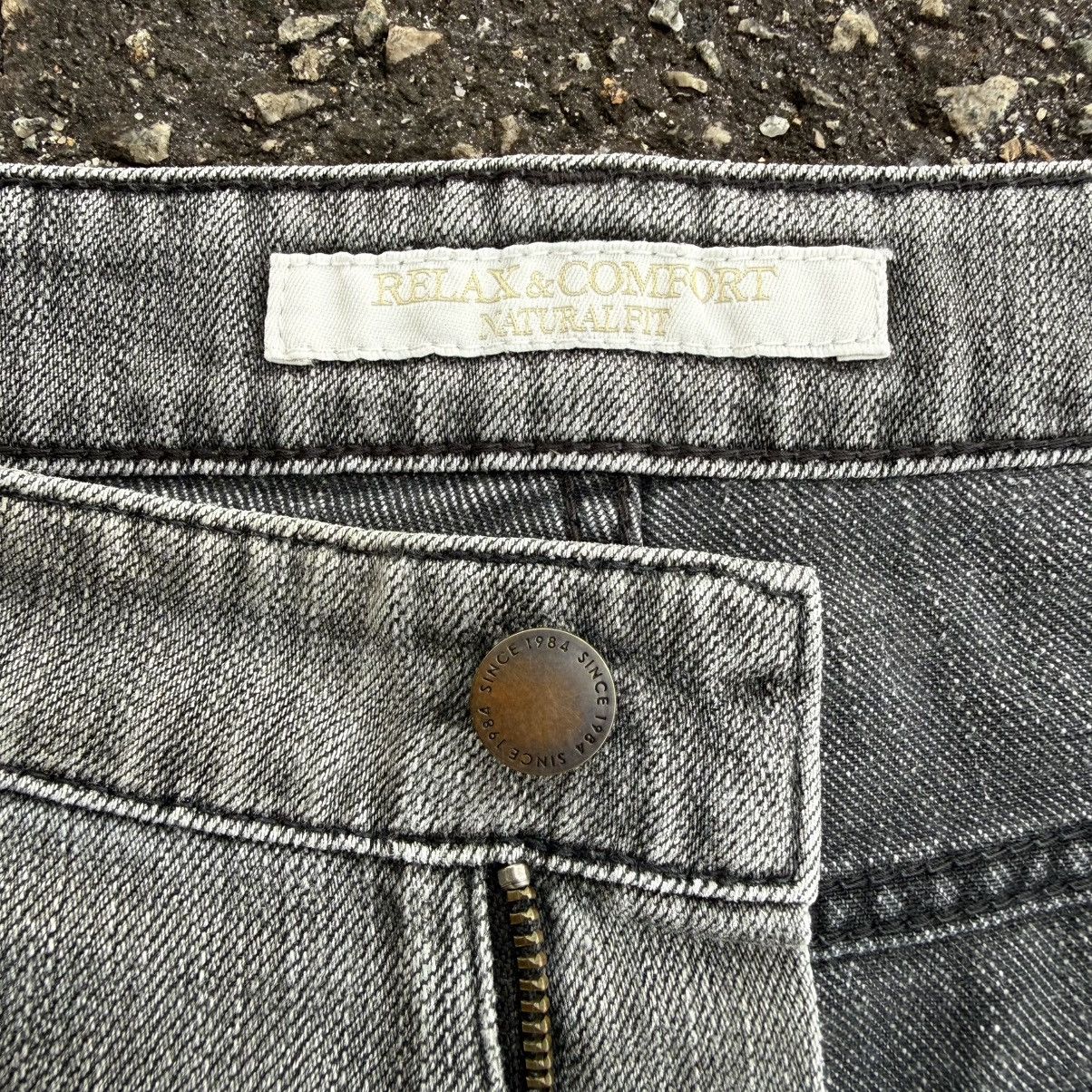 Japanese Brand Vintage Japanese Brand Faded Black Denim Jean Pants Size US 36 / EU 52 - 8 Thumbnail