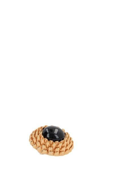 Saint Laurent Paris o1la1rc1a0325 Size: OS / 763162 Vintage Cabochon Earrings Size ONE SIZE - 3 Thumbnail