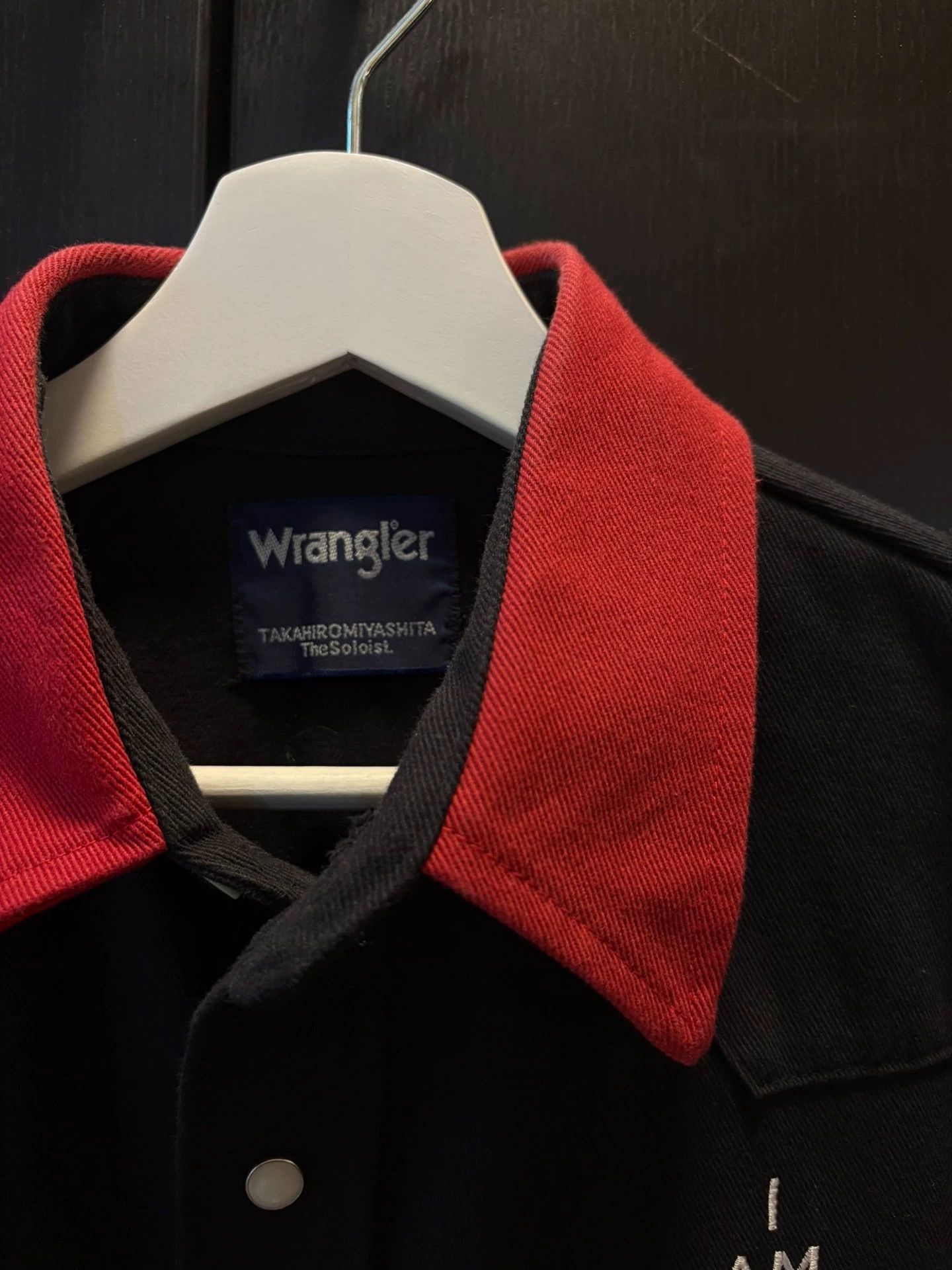 Takahiromiyashita The Soloist. The soloist x WRANGLER Denim Shirt M Vintage Wash Size US M / EU 48-50 / 2 - 6 Thumbnail