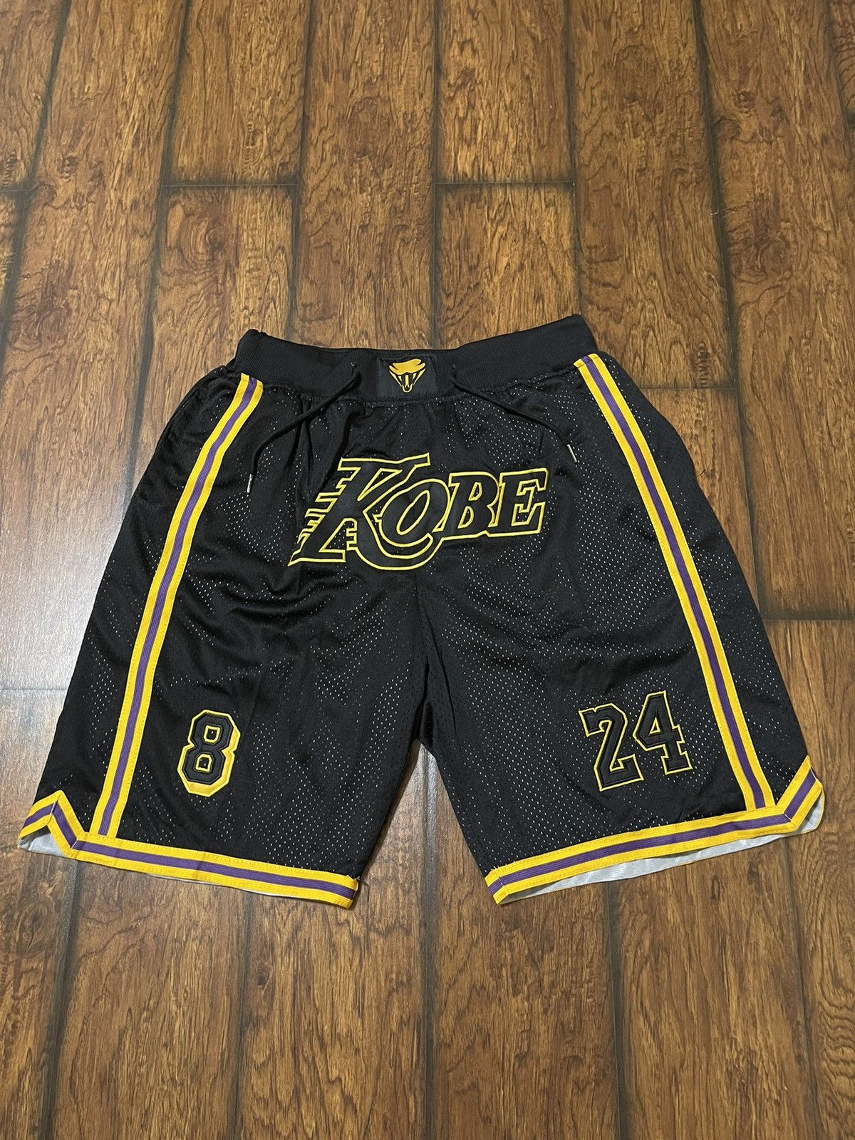 New w/tags Just Don Lakers Shorts Size XL Nba Basketball Kobe