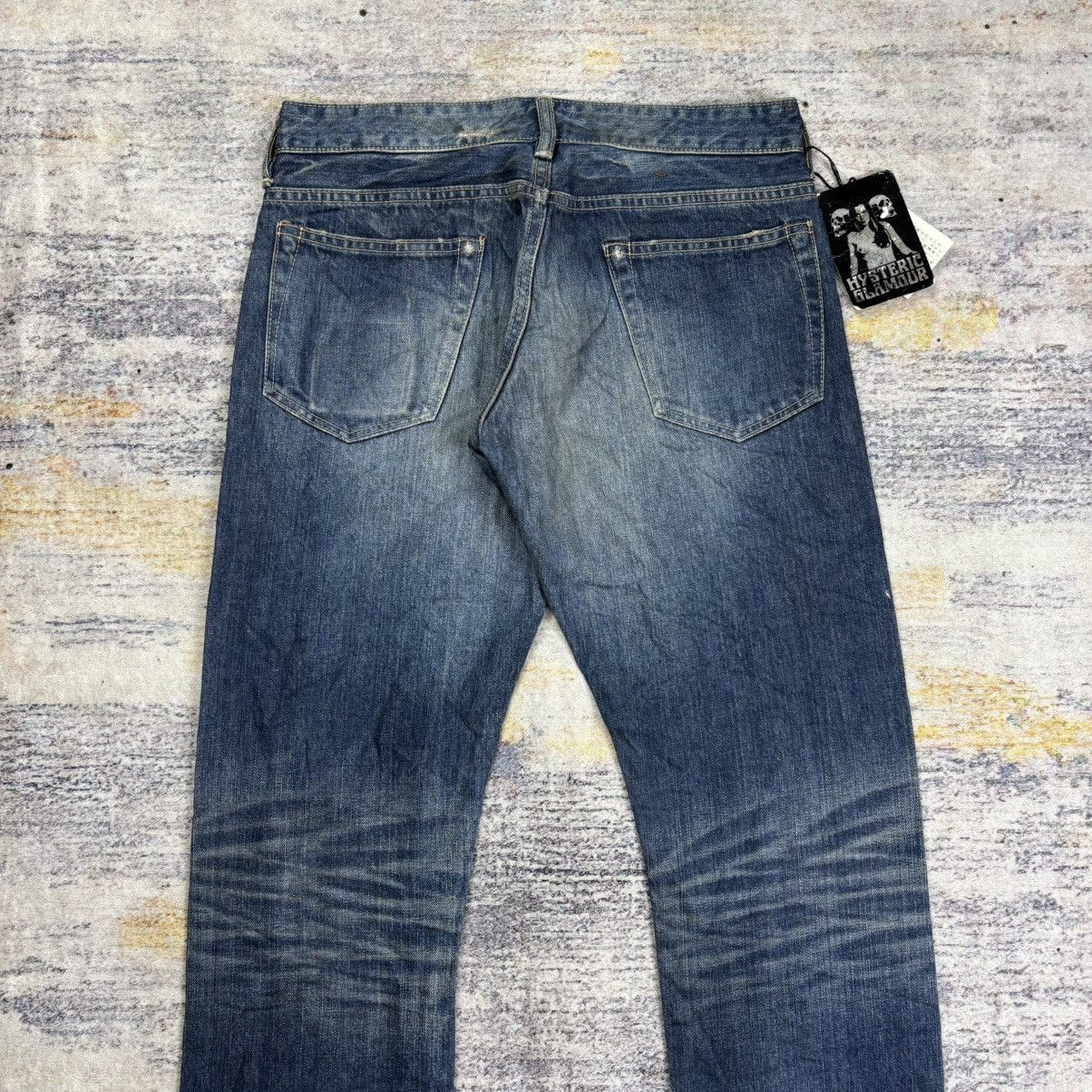 Hysteric Glamour Hysteric Glamour indigo selvedge washed jeans Size US 30 / EU 46 - 5 Thumbnail