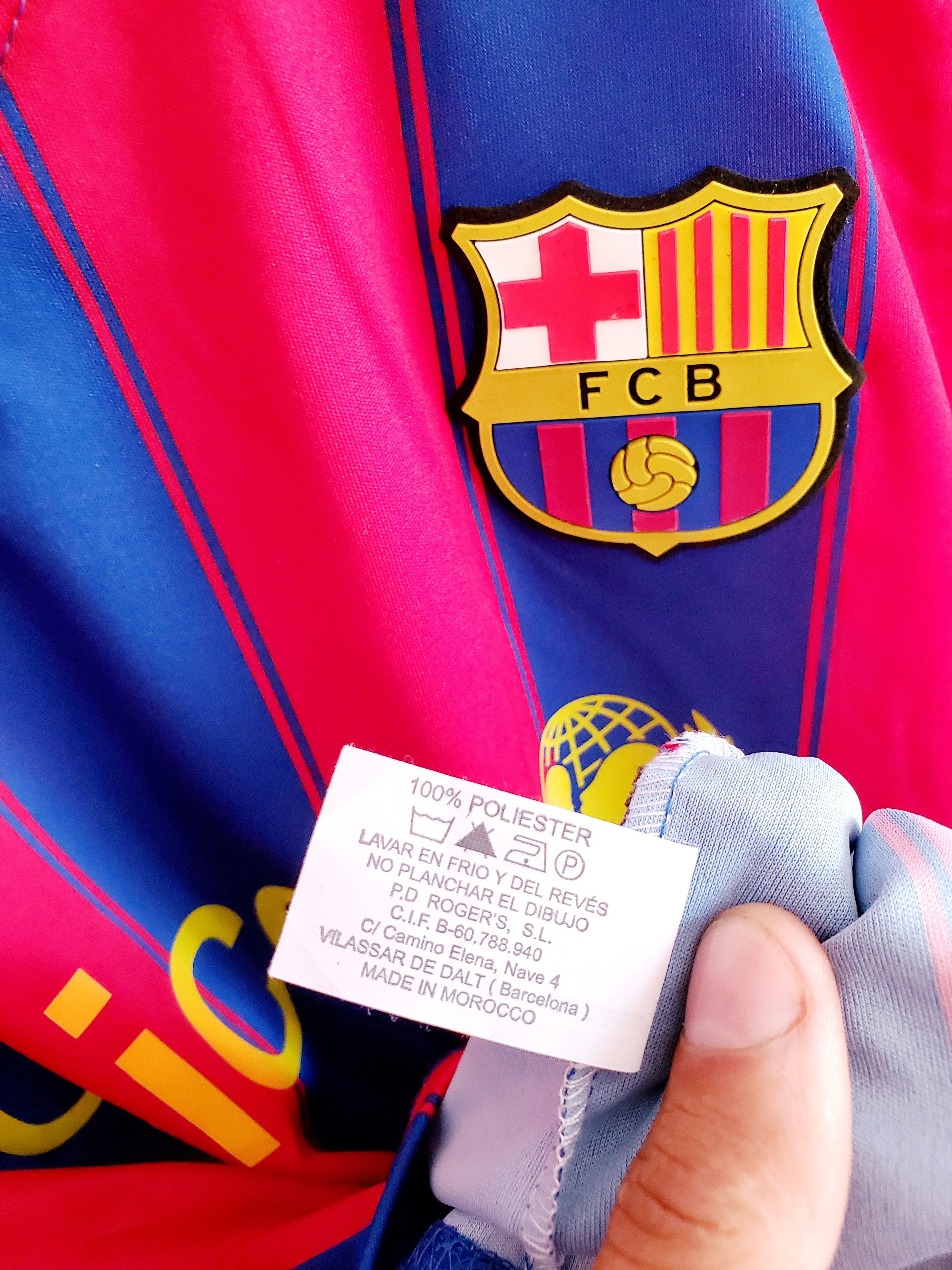 Other FC Barcelona 2009/10 #7 David Villa soccer jersey size S,M Size US S / EU 44-46 / 1 - 6 Thumbnail