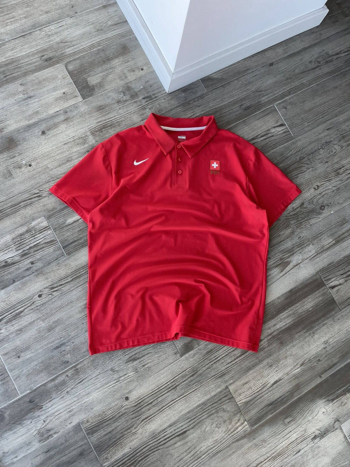 Nike Nike Roger Federer RF 2008 Beijing Davis Cup Tennis Shirt Size US XXL / EU 58 / 5 - 1 Thumbnail