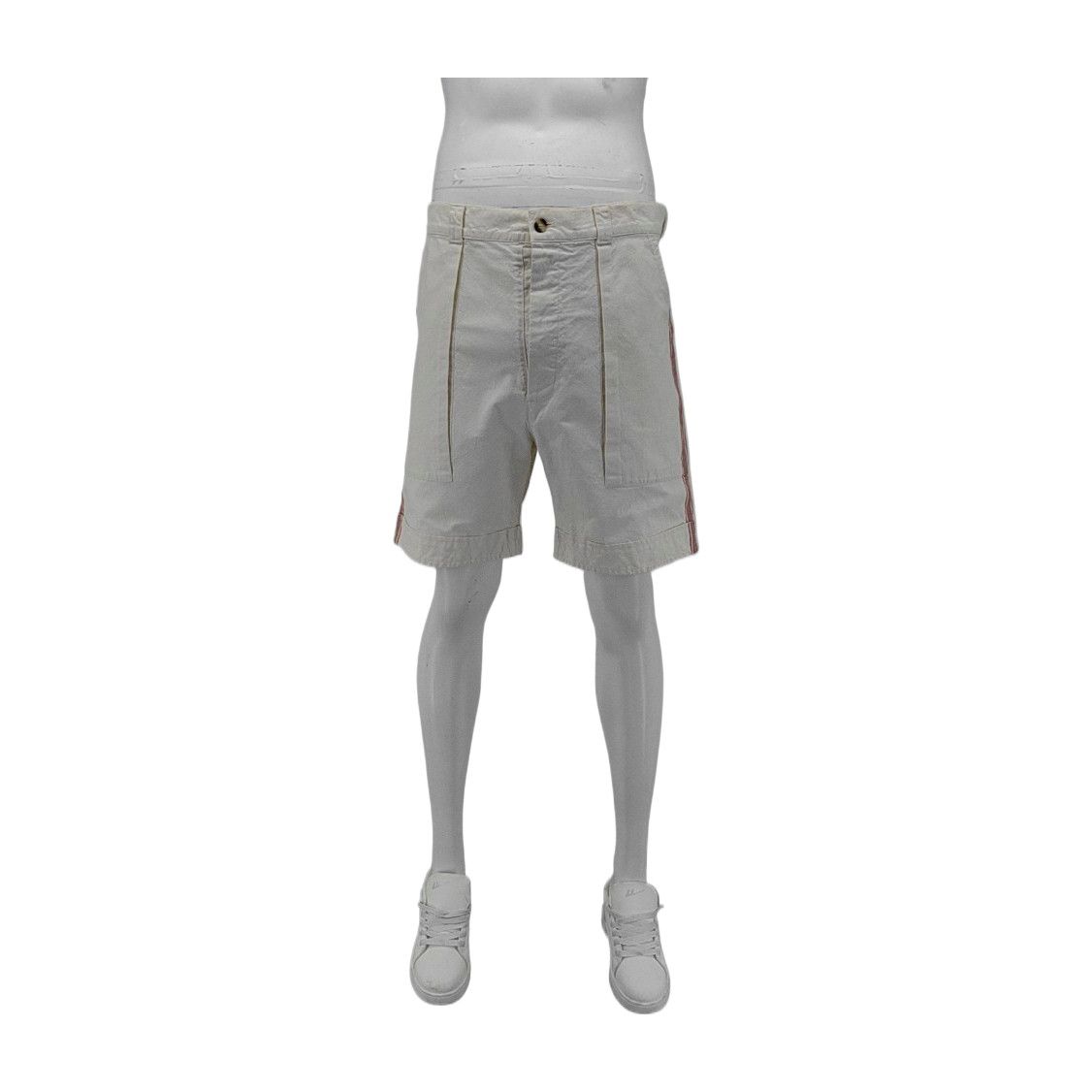 Valentino Valentino Side Stripe Cotton Shorts 46 Size US 30 / EU 46 - 1 Thumbnail