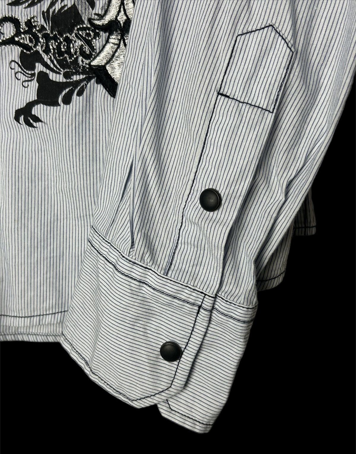 14th Addiction Brad Butter Embroidered Button Up Size US L / EU 52-54 / 3 - 10 Thumbnail