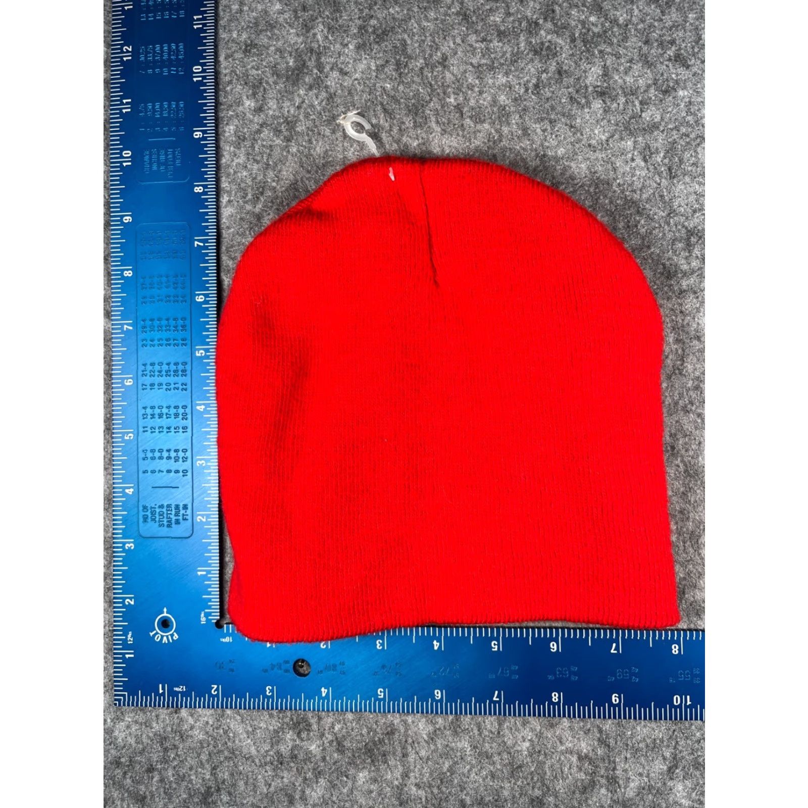 Vintage NASA Beanie Toque Hat Adult One Size Red Knit Acrylic Embroidered Ski Brand: Yupoong Unisex Size ONE SIZE - 4 Thumbnail