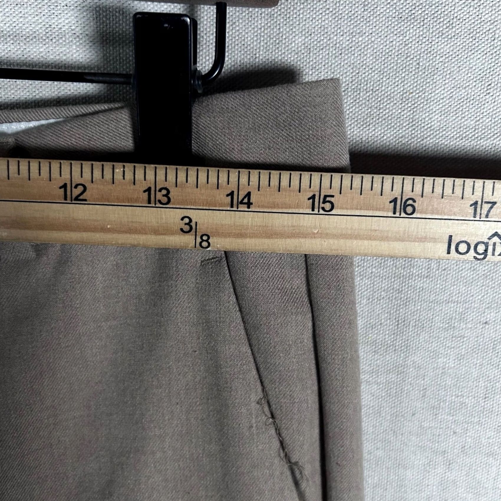 Banana Republic Banana Republic Logan Trousers Womens 2 Brown Straight Leg Dress Pants Business Size 26" / US 2 / IT 38 - 4 Thumbnail