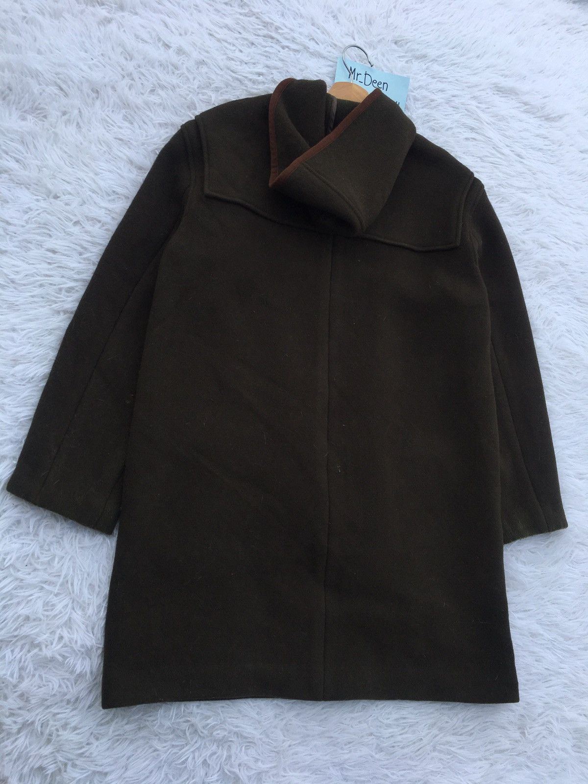 Issey Miyake Rare Vintage Mademoiselle NON NON Wool Long Coat Size US M / EU 48-50 / 2 - 13 Thumbnail