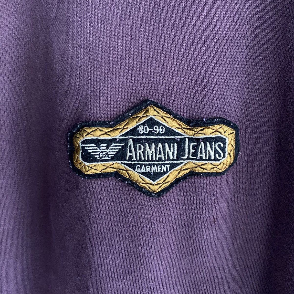 Giorgio Armani Giorgio Armani jeans vintage patches centre logo sweatshirt Size US M / EU 48-50 / 2 - 5 Thumbnail