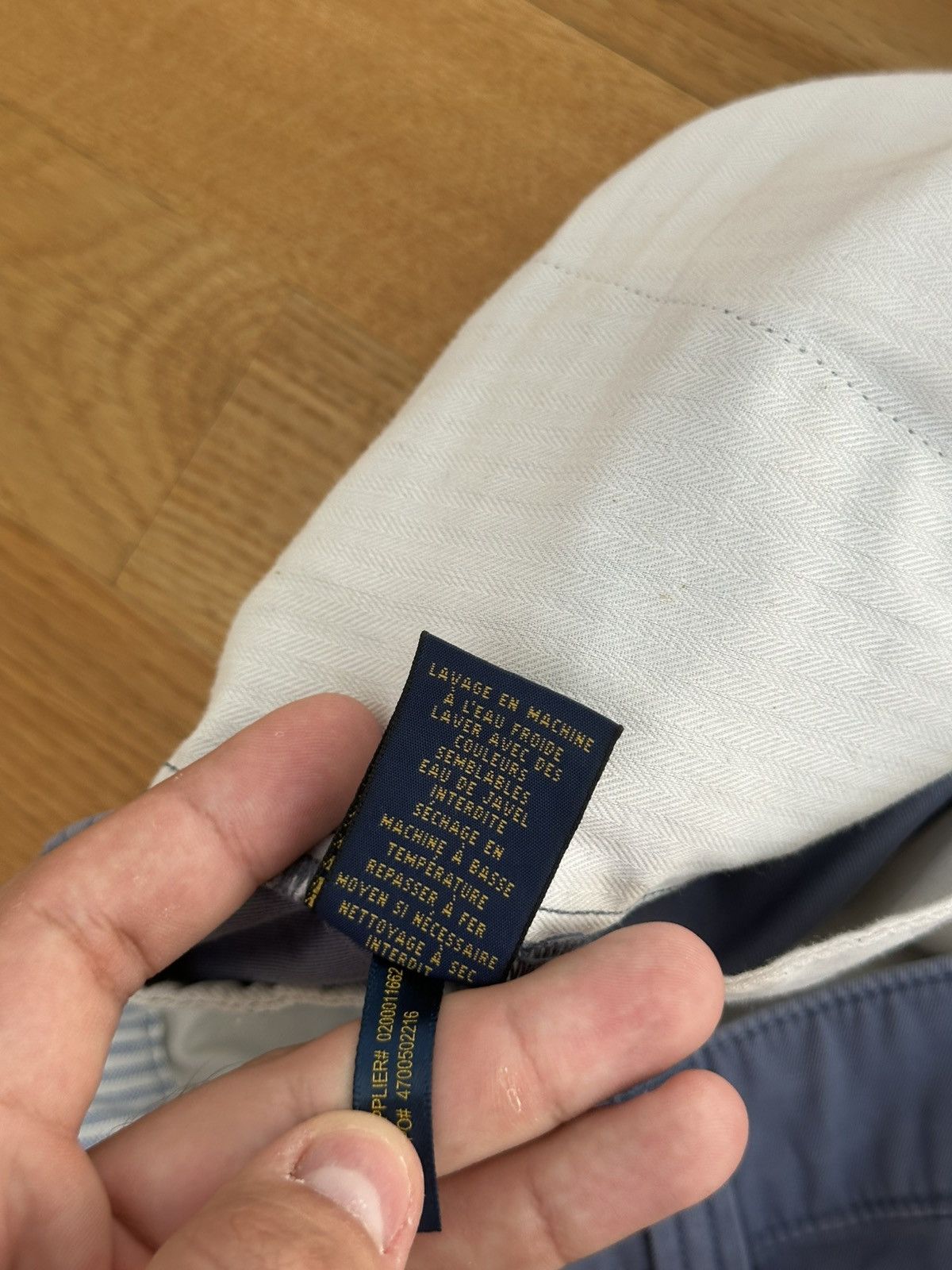 Polo Ralph Lauren Men’s Polo Ralph Lauren Casual Pants Back Logo Fit Blue Size US 32 / EU 48 - 13 Thumbnail