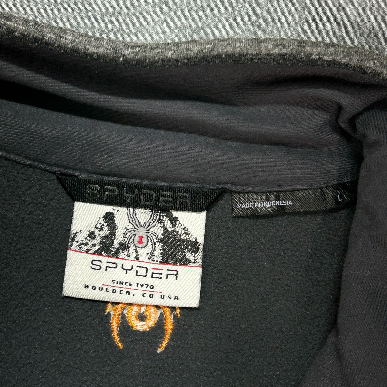 Spyder Spyder Encore outdoor 1/4 zip pullover sweatshirt mns L Size US L / EU 52-54 / 3 - 5 Thumbnail