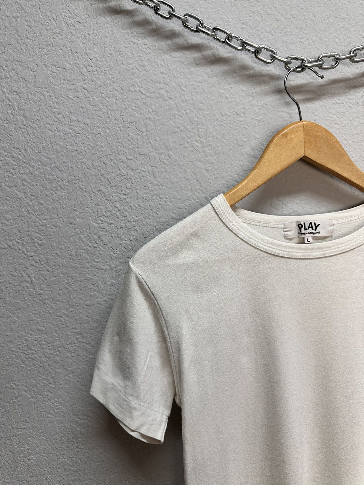 Comme des Garcons × Designer × Japanese Brand Comme Des Garcons Green Love Logo Tee Japan 🇯🇵 Size L / US 10 / IT 46 - 5 Thumbnail