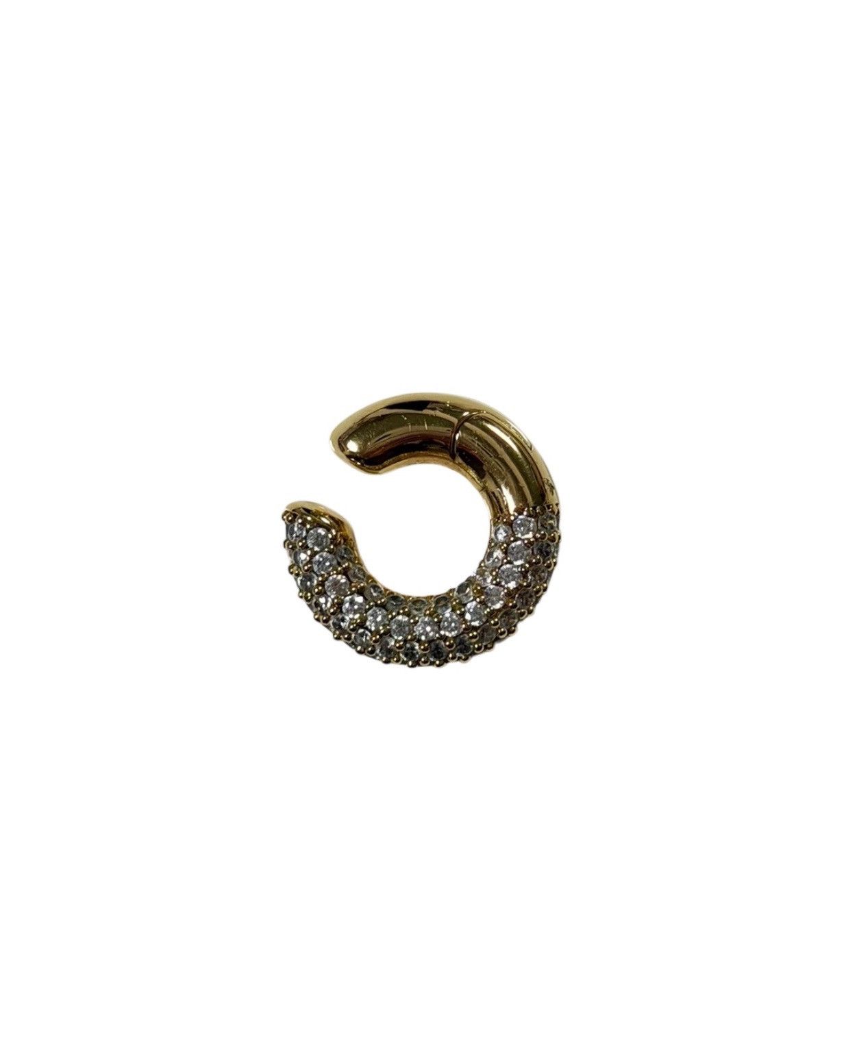 Fendi FENDI Metal Crystal Ear Cuff Size ONE SIZE - 1 Thumbnail