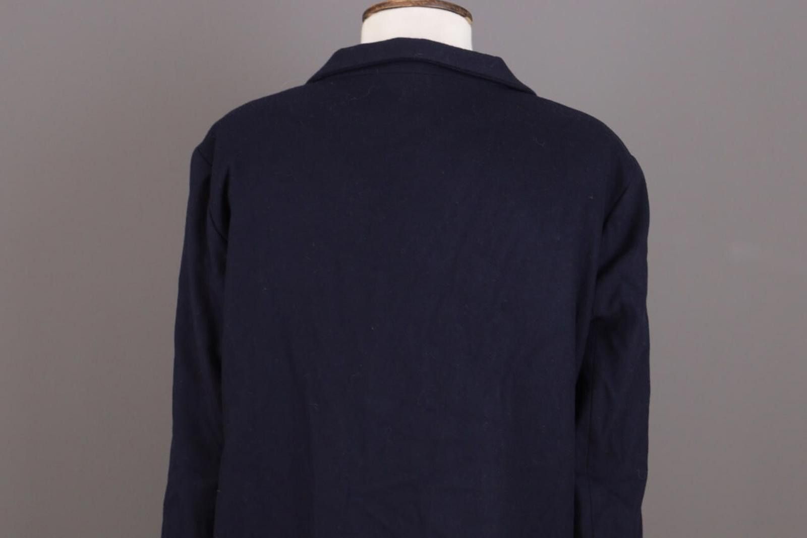 Designer Cinzia Rocca Blue Wool Cashmere Size I 46 / GB 14 / USA 10 Size L / US 10 / IT 46 - 10 Thumbnail