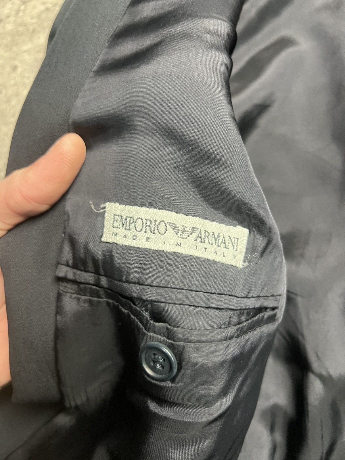 Emporio Armani 💥💫90s Emporio Armani 1 button blazer vintage designer y2k Size 42R - 6 Thumbnail