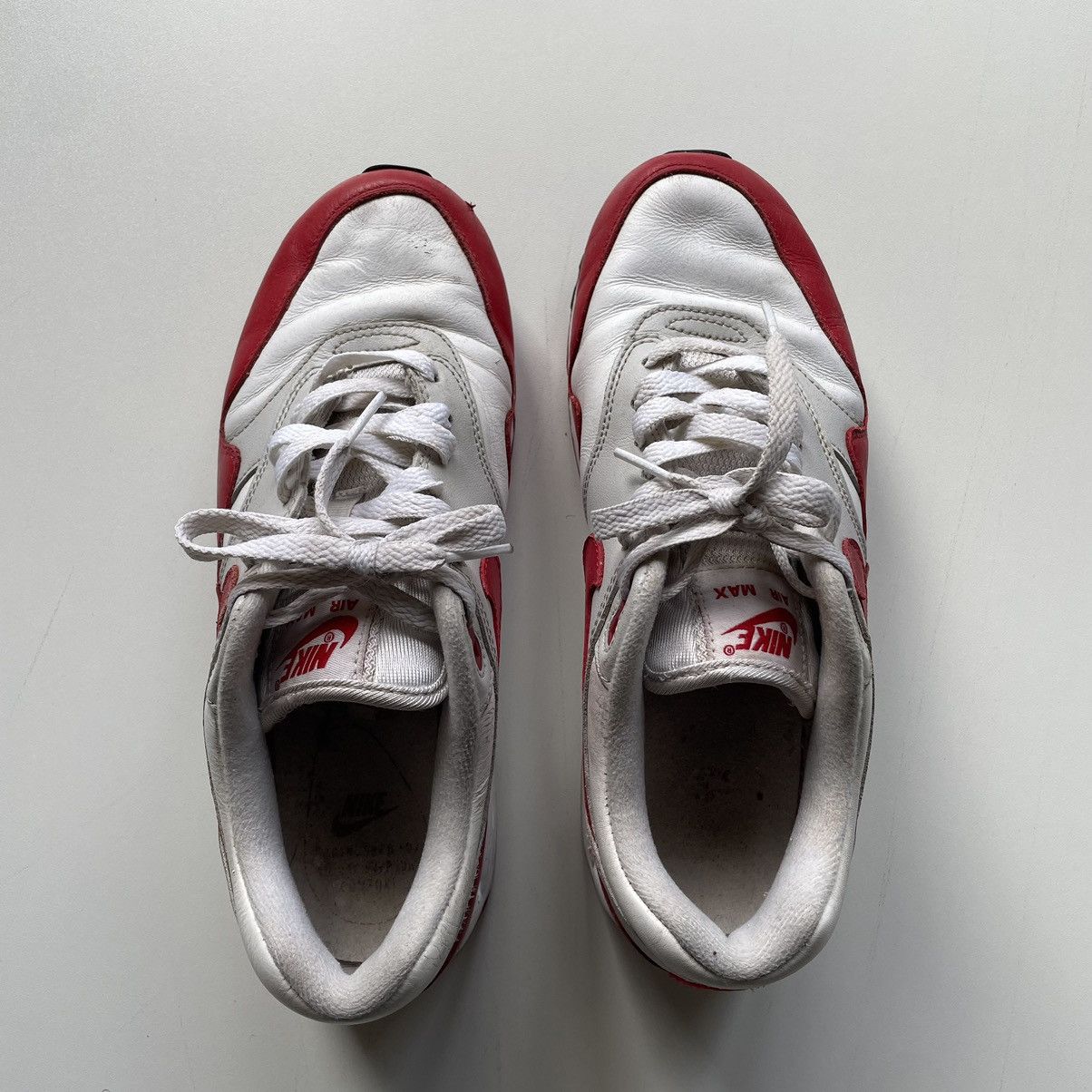 Nike × Vintage Vintage 2018 Nike Air Max 1 University Red Size 8 Rare Size US 8 / IT 38 - 5 Thumbnail