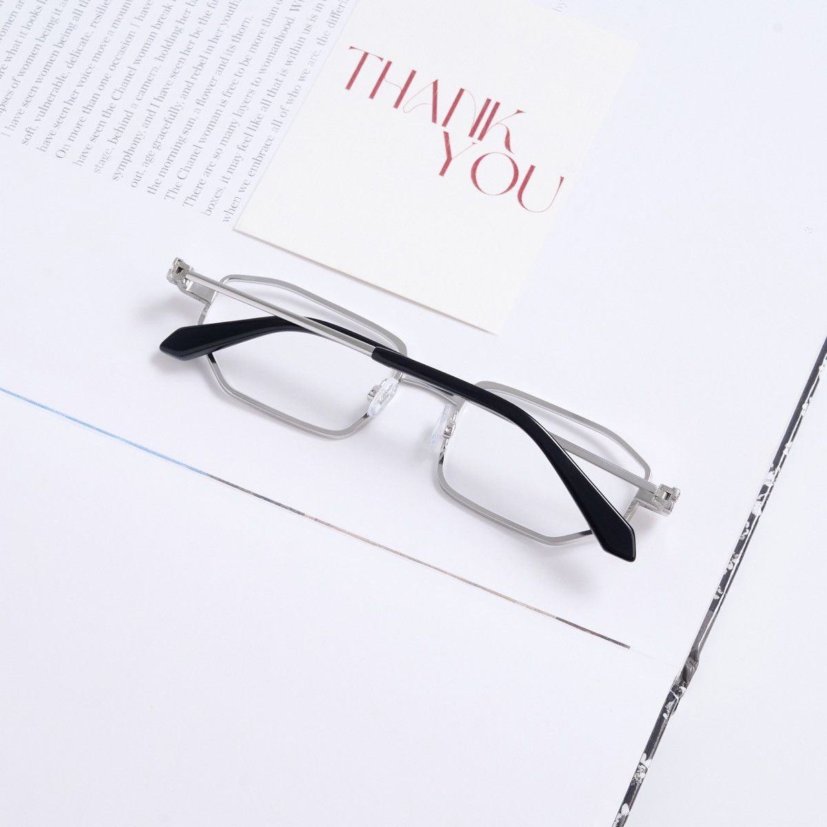 Off-White OFF WHITE STYLE 89 SILVER GLASSES Size ONE SIZE - 6 Thumbnail