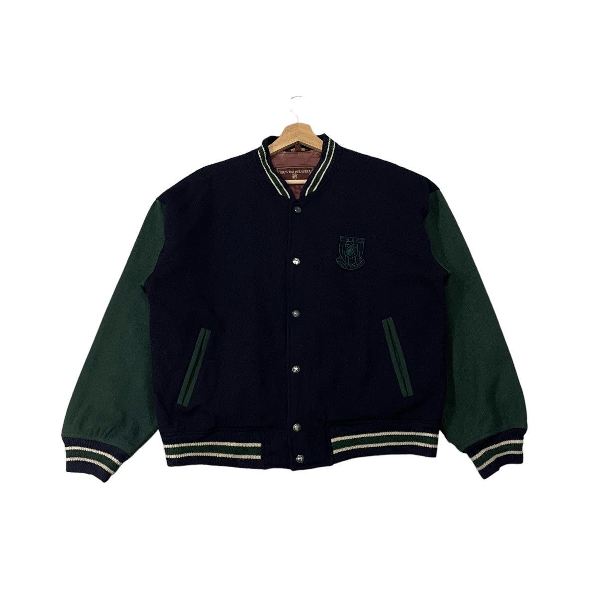 Vintage Chaps Ralph Lauren Wool Varsity Jacket