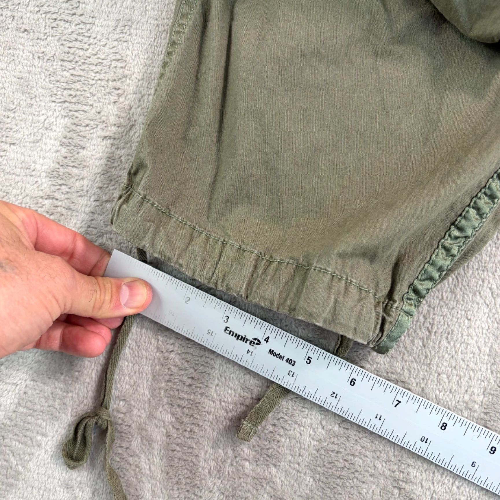 Abercrombie & Fitch VINTAGE Abercrombie & Fitch Baggy Cargo Paratrooper Pants Women M Green 90s Casual Mens Women Girls? Size 32" / US 10 / IT 46 - 7 Thumbnail