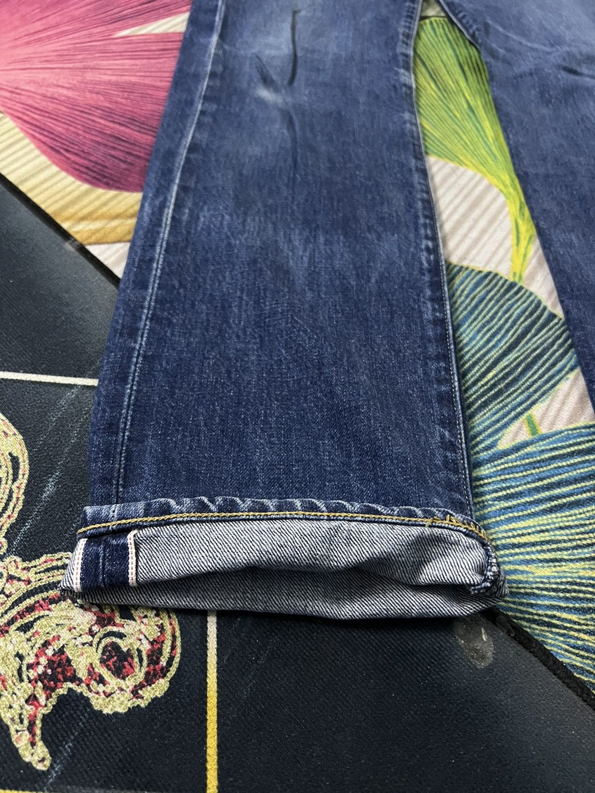Levi's Vintage Levi’s 503B Big E Selvedge Mud Wash Jean Japan Size US 28 / EU 44 - 17 Thumbnail