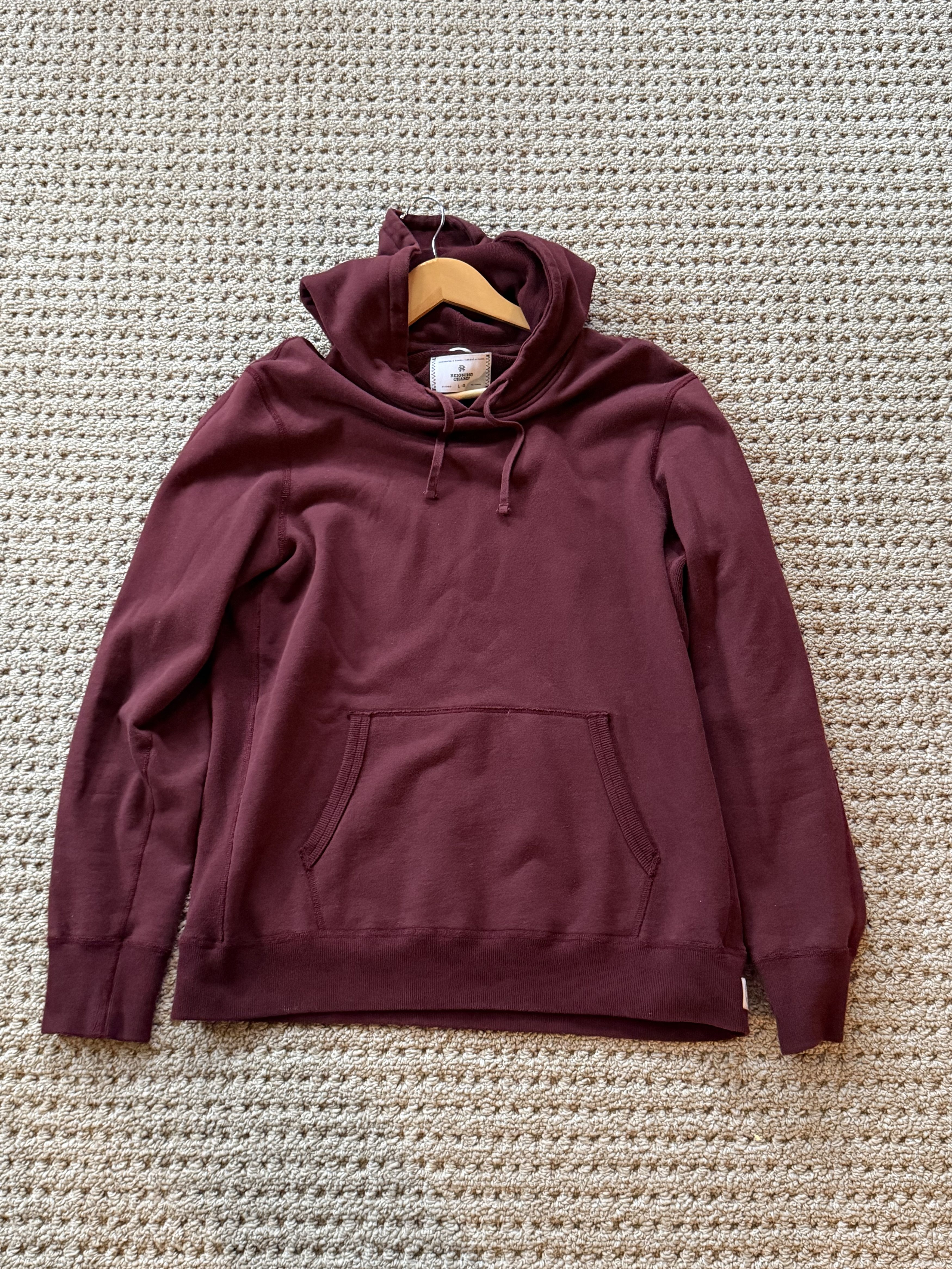 Reigning Champ Made in CA Reigning Champ Midweight Hoodie size L Clay Size US L / EU 52-54 / 3 - 6 Thumbnail