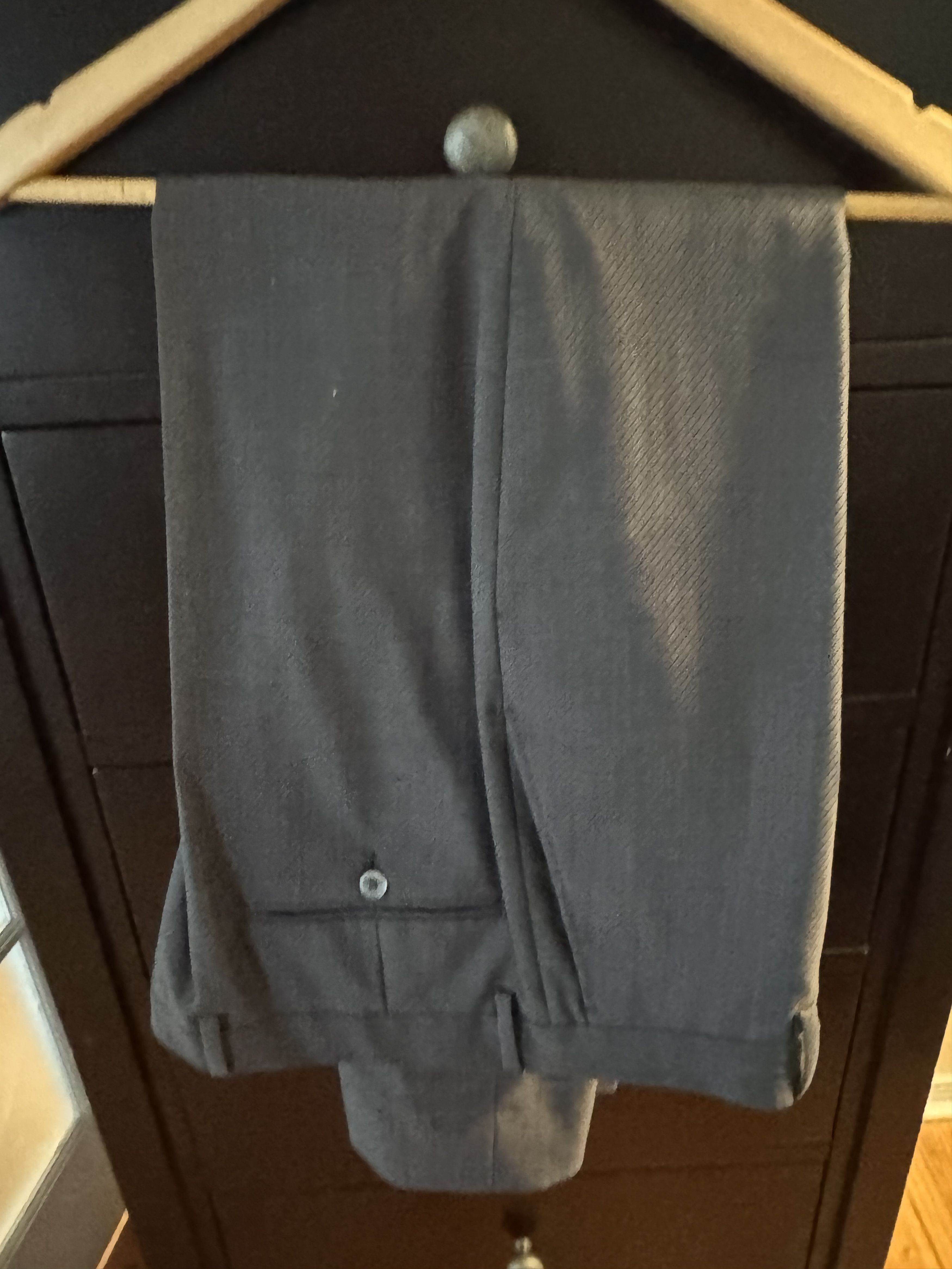 Versace Versache Dark Grey Suite. No Defects Matching Pants Size 52R - 5 Thumbnail