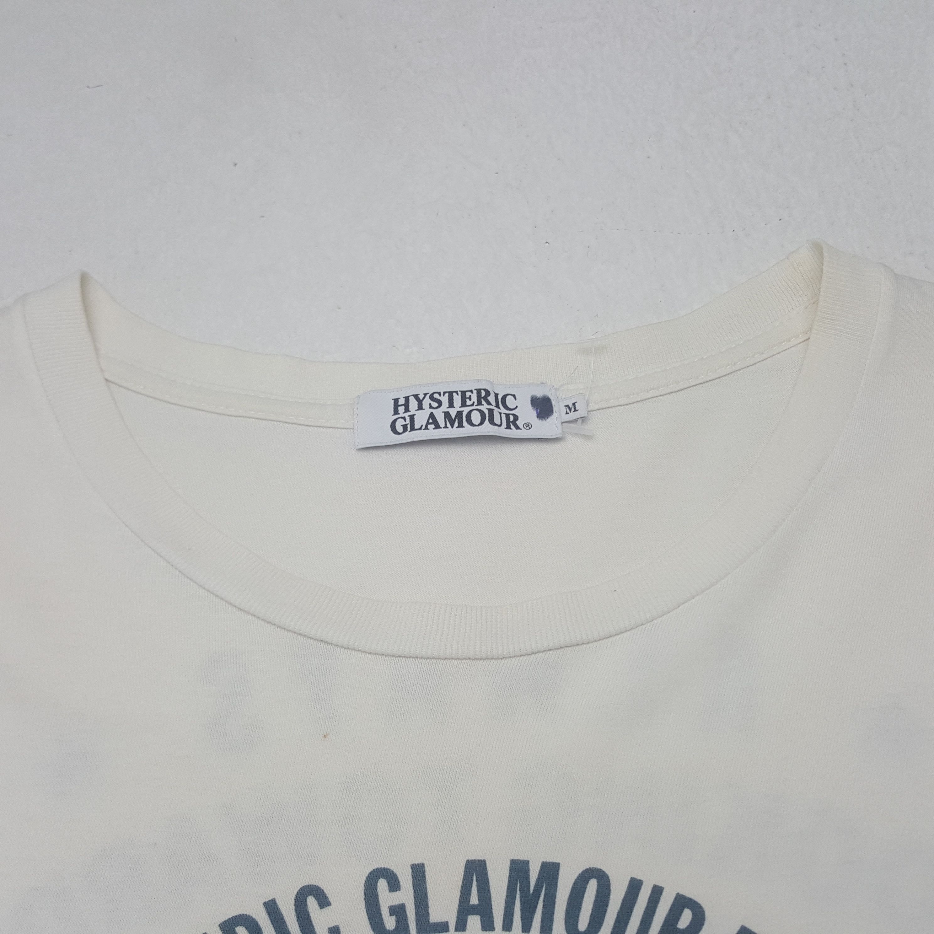 Hysteric Glamour Vintage Hysteric Glamour Japanese Brand Tshirt C294N68 Size US M / EU 48-50 / 2 - 5 Thumbnail