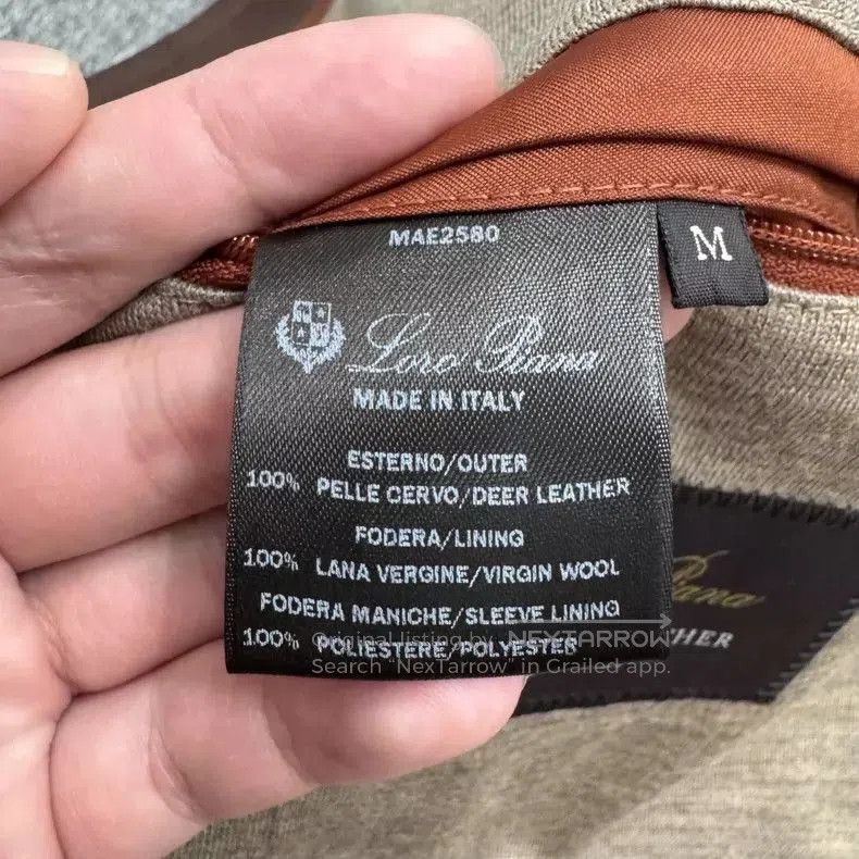 Loro Piana Loro Piana Deer Leather Jacket. Size US M / EU 48-50 / 2 - 4 Thumbnail