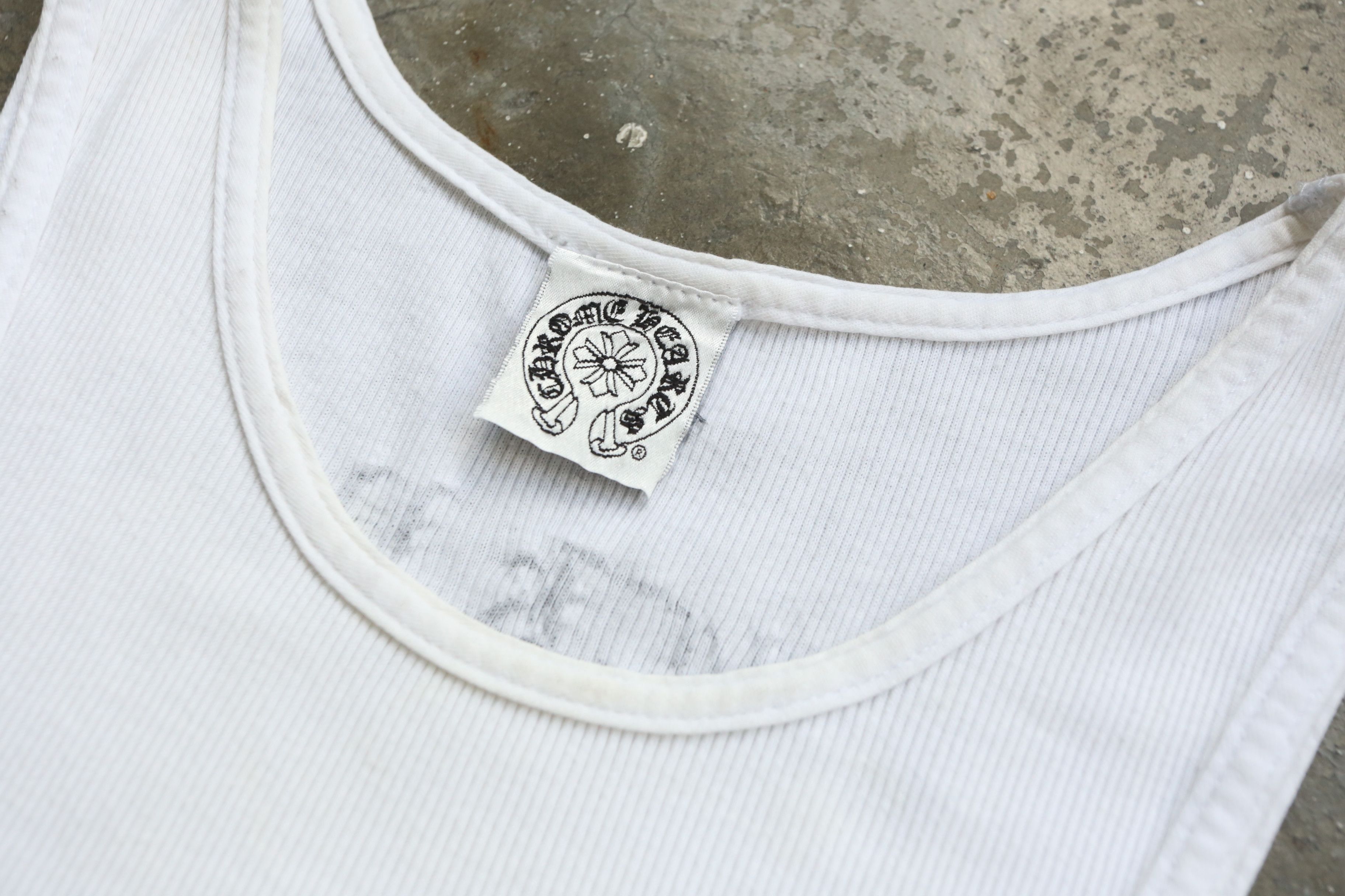 Chrome Hearts Chrome Hearts - "Fuck You" T-Bar Cross Ribbed Tank Top Size US M / EU 48-50 / 2 - 8 Thumbnail