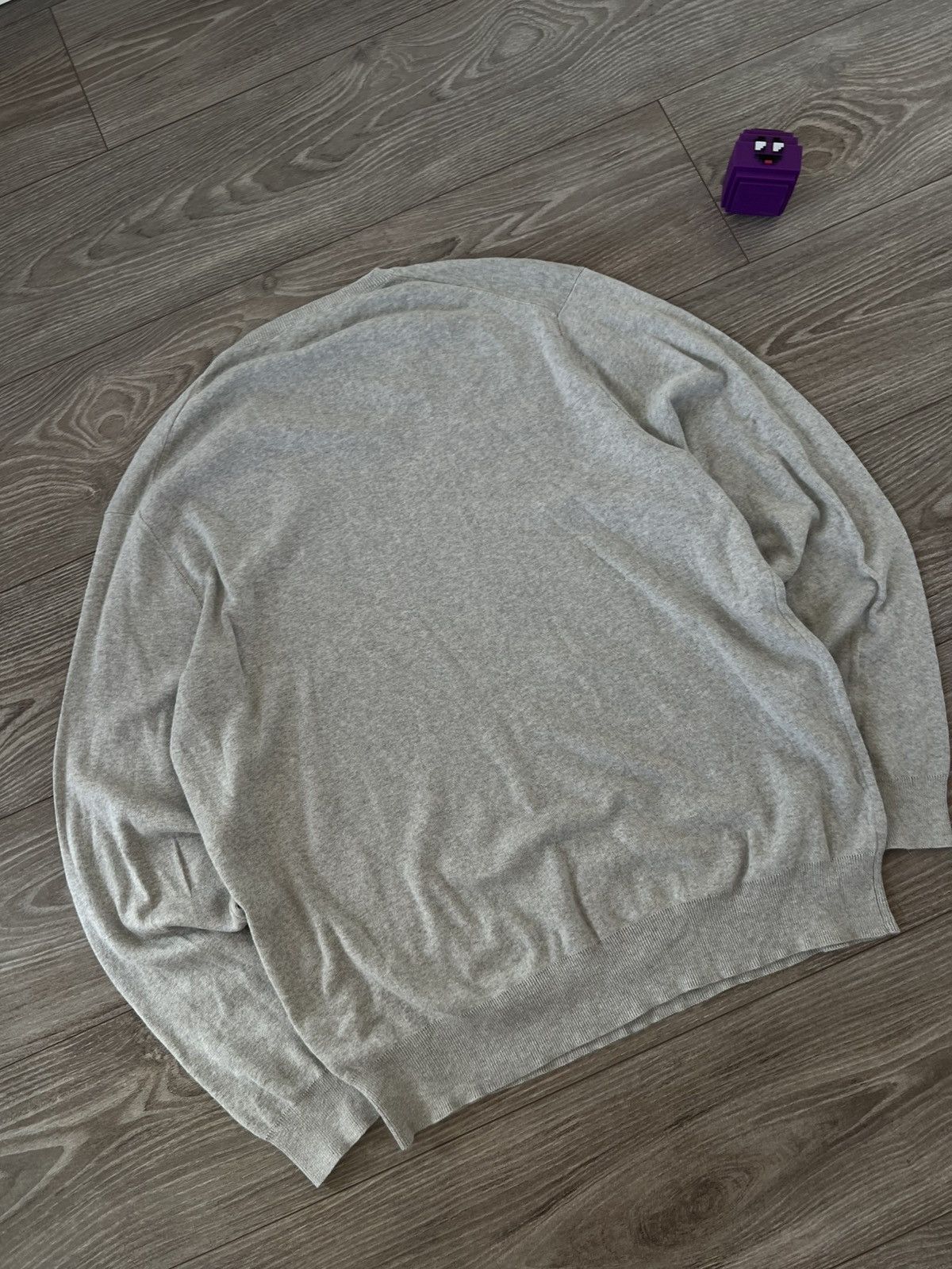 Designer ‼️POLO RALPH LAUREN KNIT LOGO PIMA COTTON V NECK SWEATER‼️ Size US XL / EU 56 / 4 - 14 Thumbnail