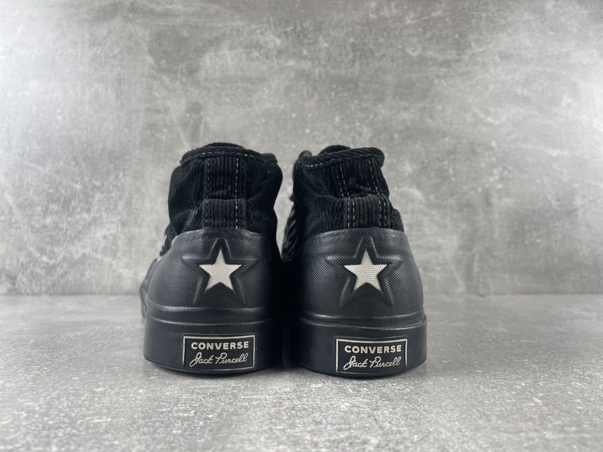 A$AP Nast × Converse Converse Jack Purcell A$AP Nast Reflective Black Silver Size US 10.5 / EU 43-44 - 6 Thumbnail