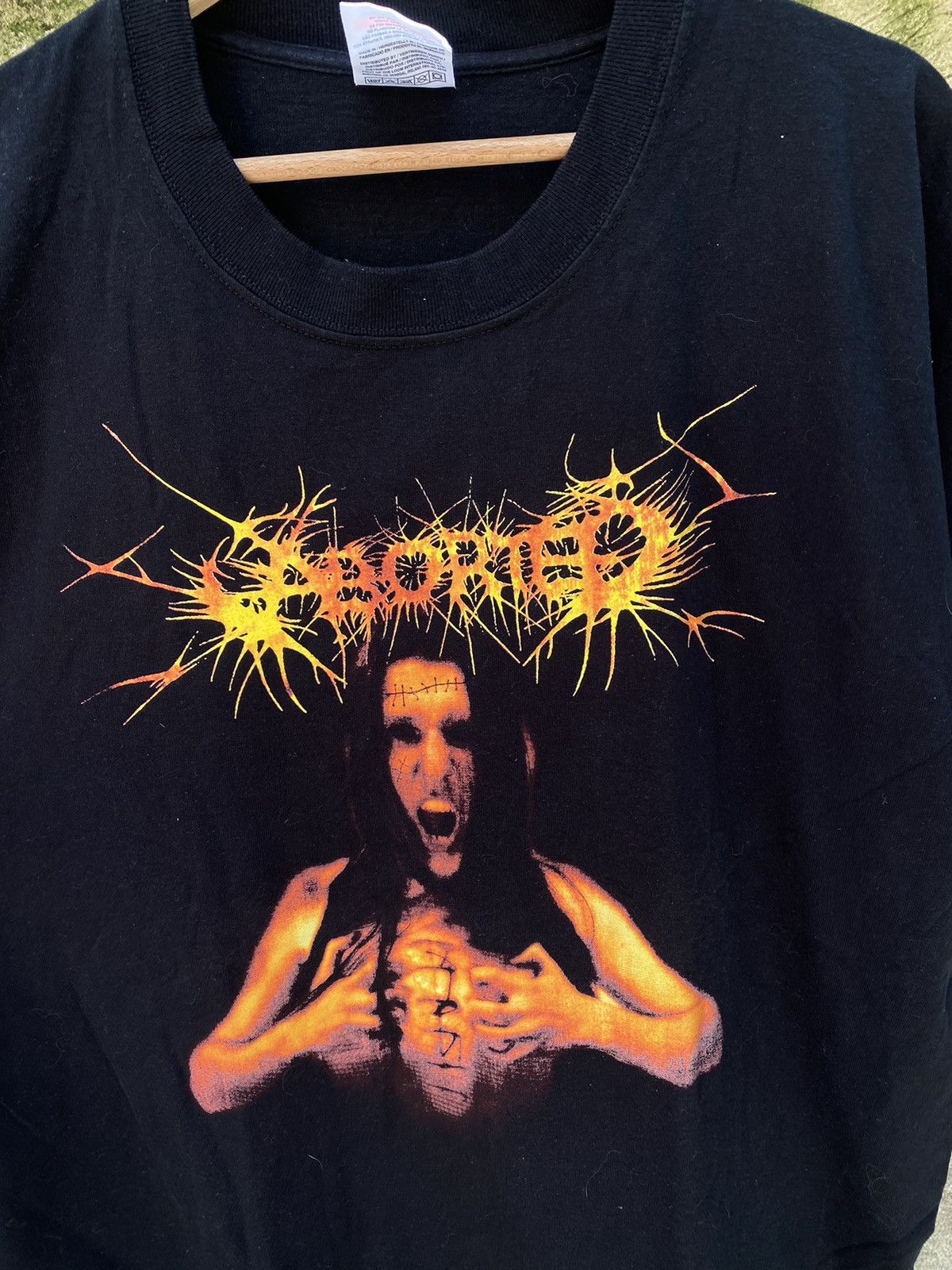 Vintage Vintage Aborted Mankind Created To Kill Death Metal Tee Size US XL / EU 56 / 4 - 3 Thumbnail