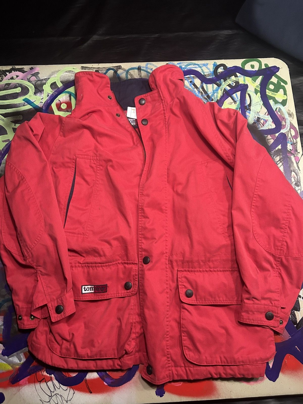 Tommy Hilfiger Vintage Tommy Hilfiger jacket Size US XL / EU 56 / 4 - 1 Thumbnail