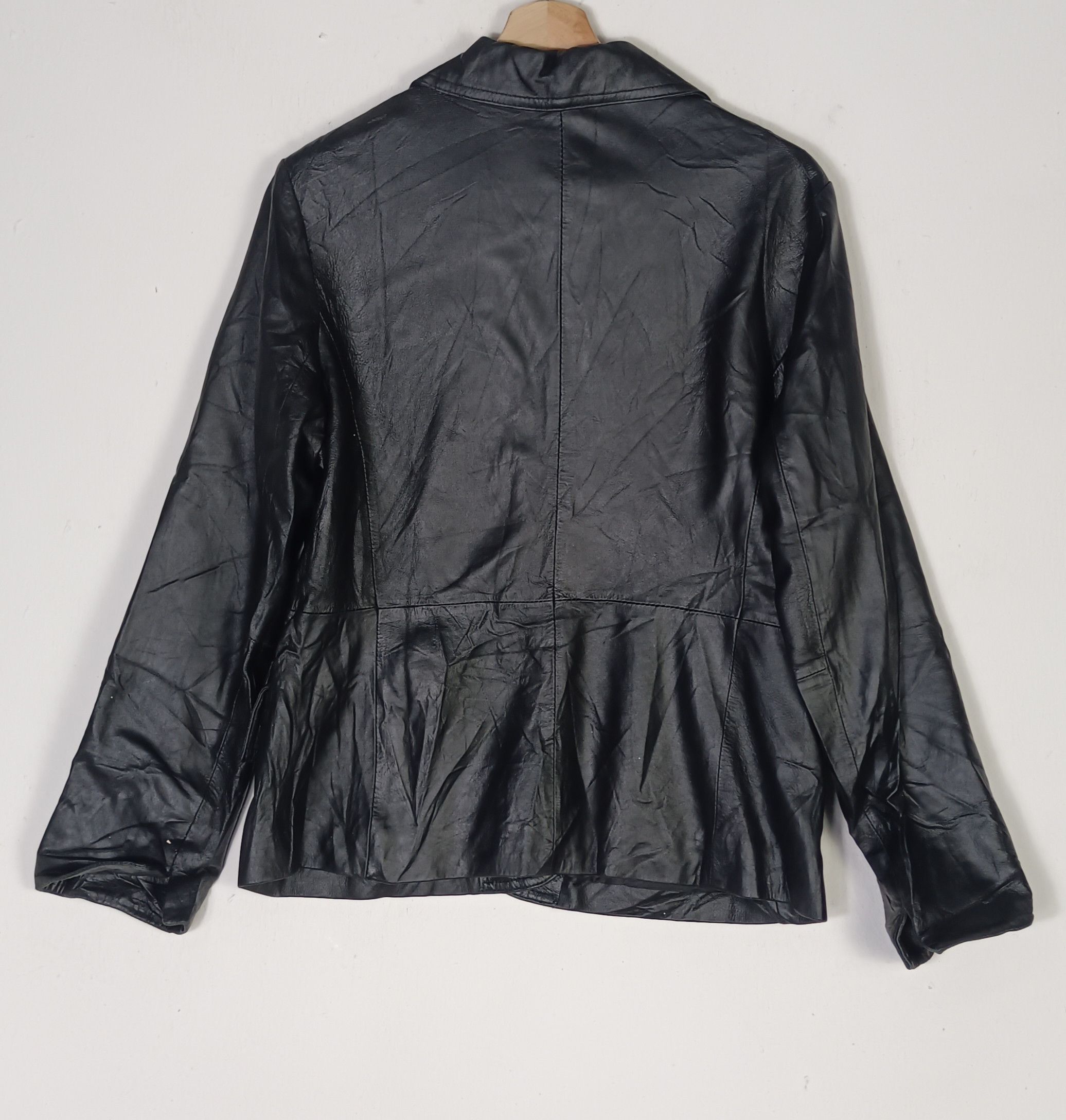 Firenze × Japanese Brand Firenze G.Gagliano New York Monte Carlo Leather Jacket Size US M / EU 48-50 / 2 - 2 Thumbnail