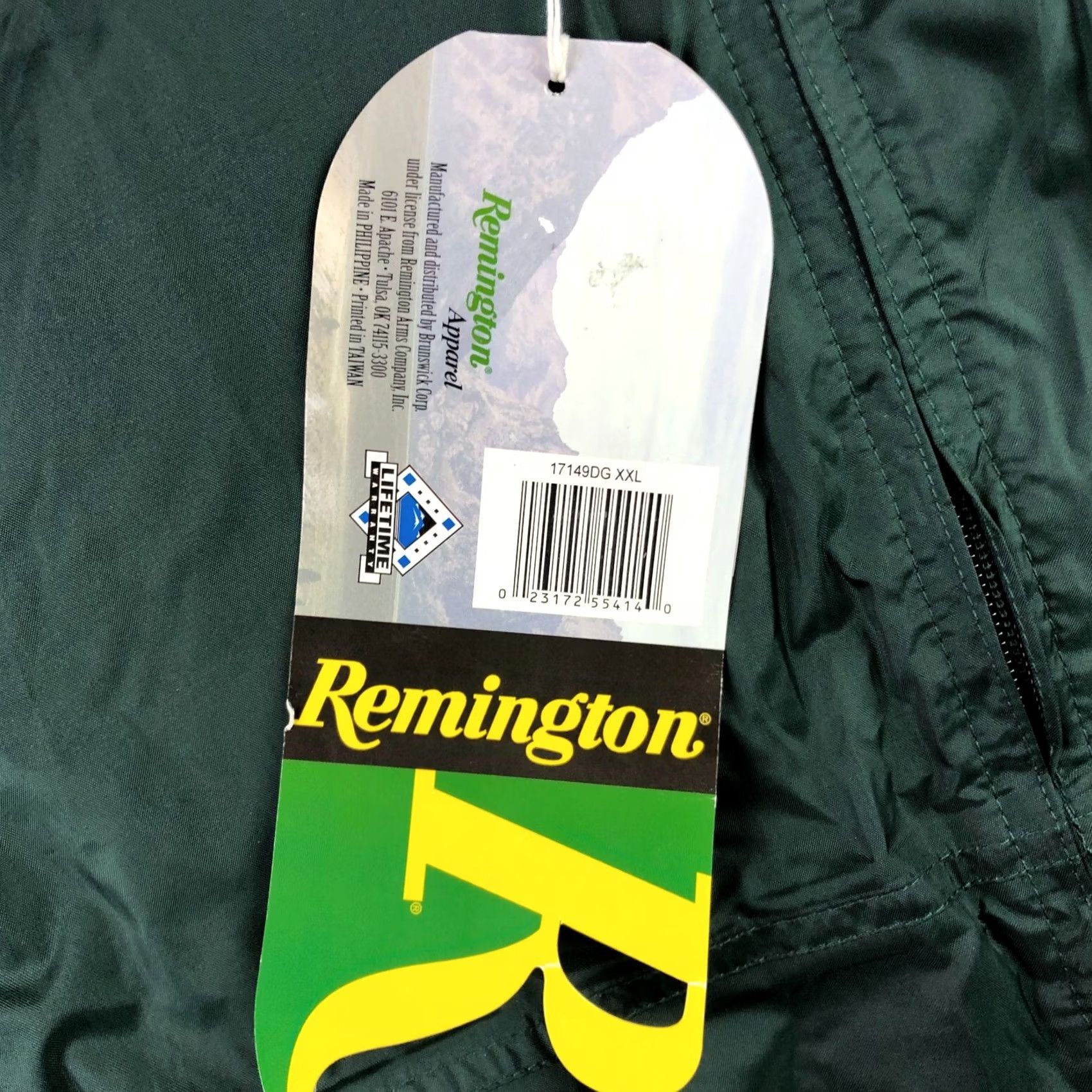 Rains Remington Men’s Rain Jacket Hooded Full Zip Green 2XL Waterproof Windproof Packable Hooded Rain Coat Mens 2XL Size US XXL / EU 58 / 5 - 6 Thumbnail
