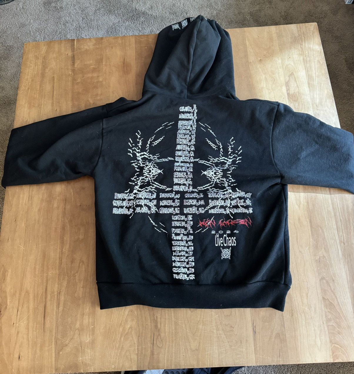 Ken Carson Ken Carson A Great Choas Tour Zip Up Size US L / EU 52-54 / 3 - 2 Thumbnail