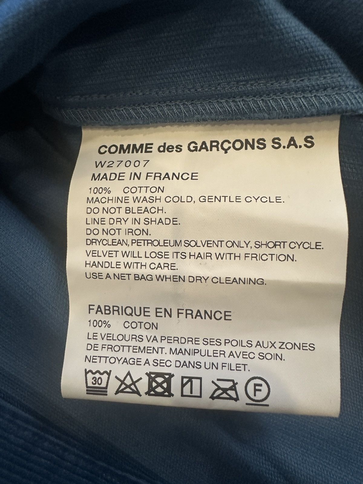 Comme des Garcons Commes Des Garcon Button Down Size US S / EU 44-46 / 1 - 5 Thumbnail
