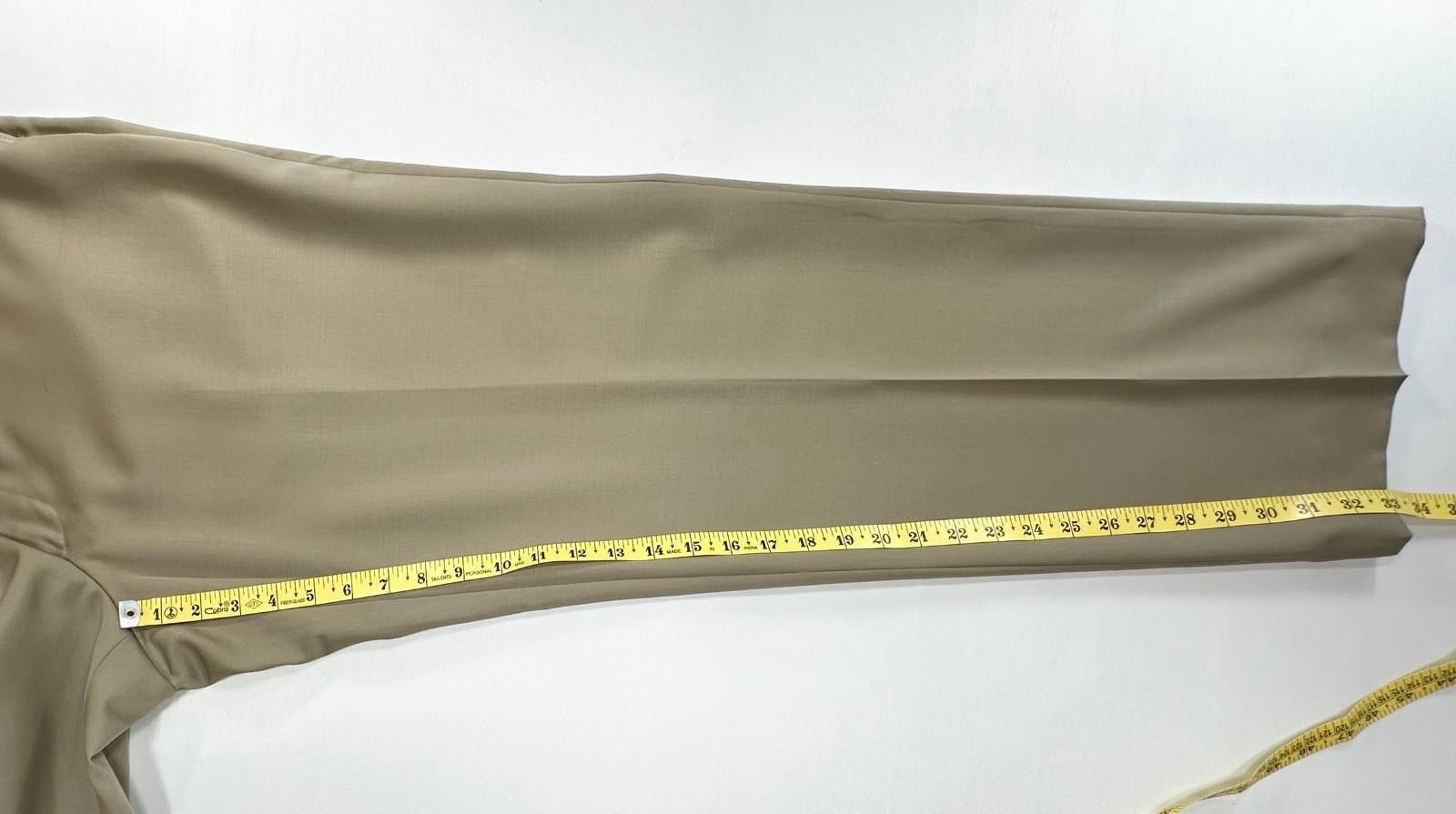 Brooks Brothers Brooks Brothers 346 Wool Straight Flat Chino Brown Men 38/34 Size US 38 / EU 54 - 5 Thumbnail